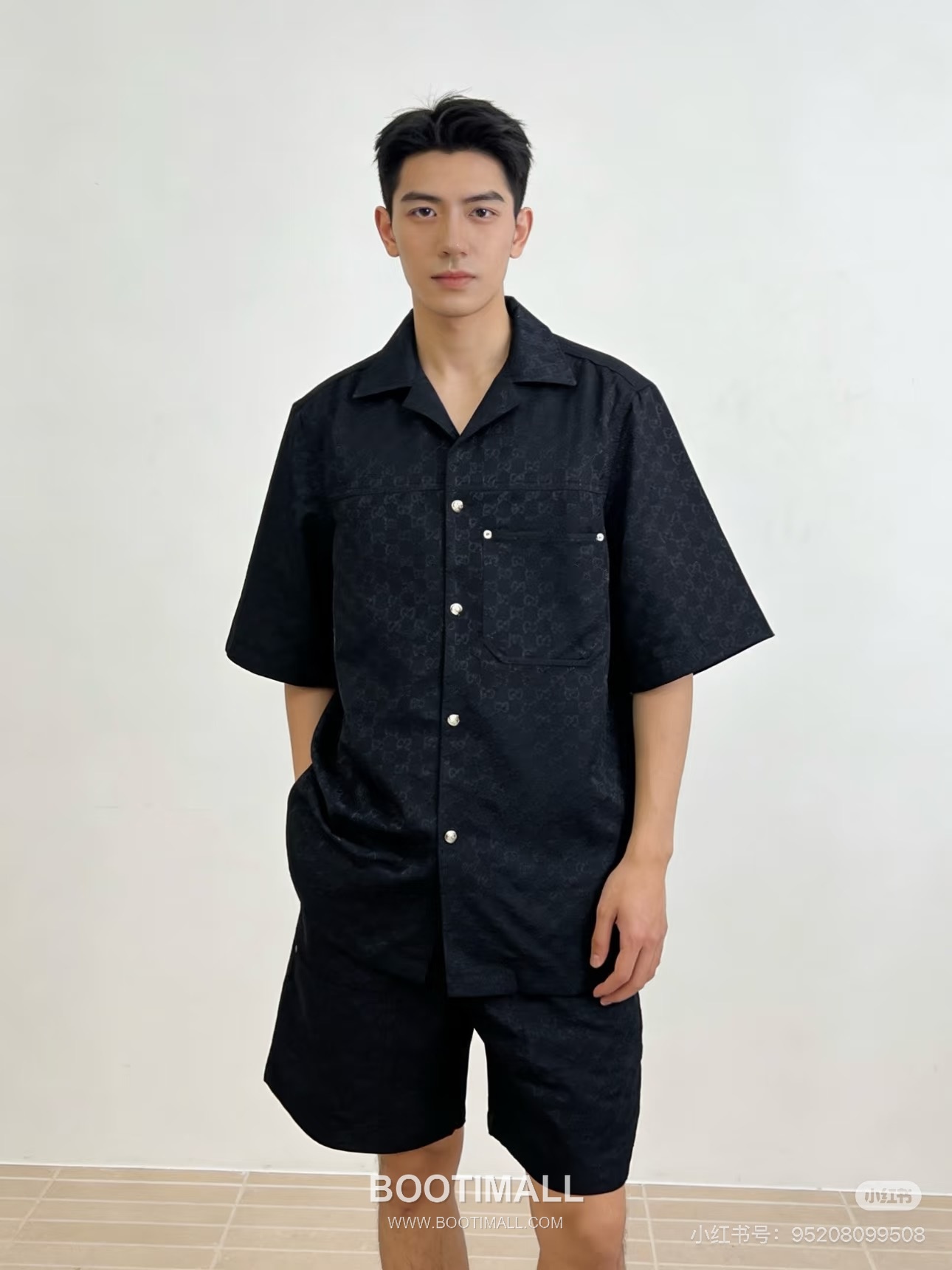 Gucci Double G Jacquard Set Short-Sleeve Shirt 구찌 더블 G 자카드 세트 반팔 셔츠 2