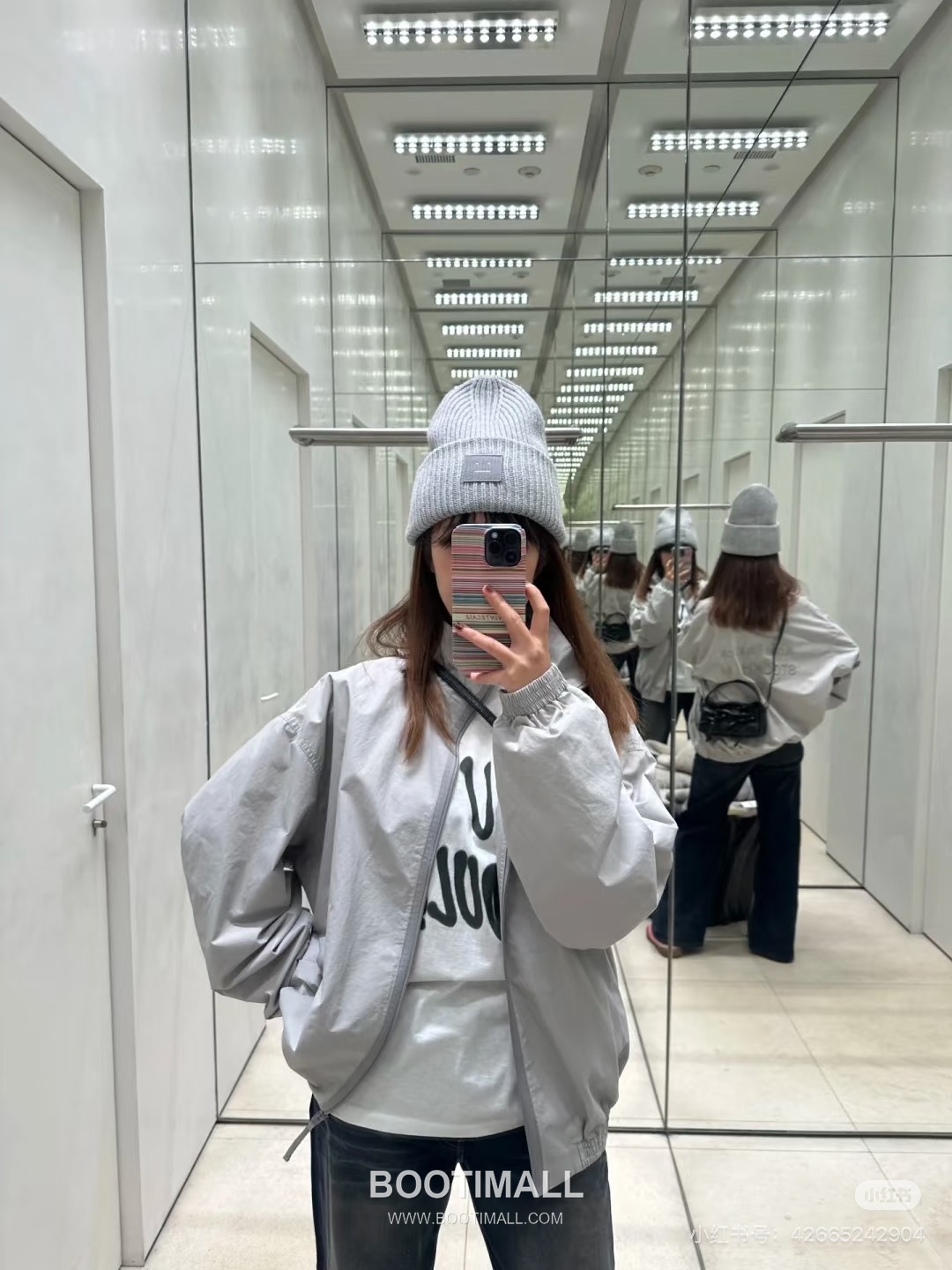 Acne Studios 1996 Embroidered Trench Polyester Windbreaker 아크네스튜디오 1996 자수 트렌치 폴리에스터 바람막이 2