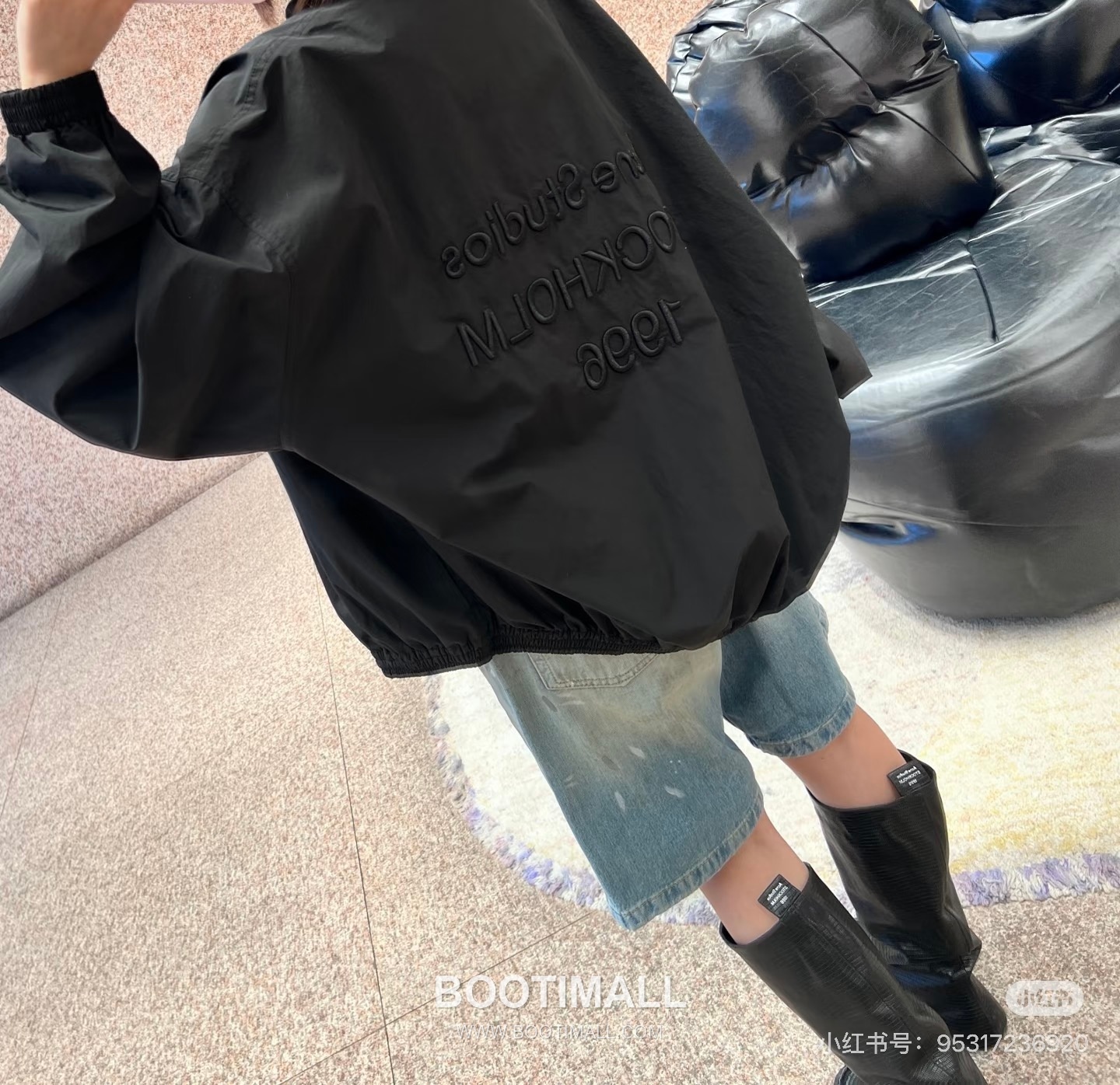 Acne Studios 1996 Embroidered Trench Wind Jacket 아크네 스튜디오 1996 자수 트렌치 윈드 재킷 2