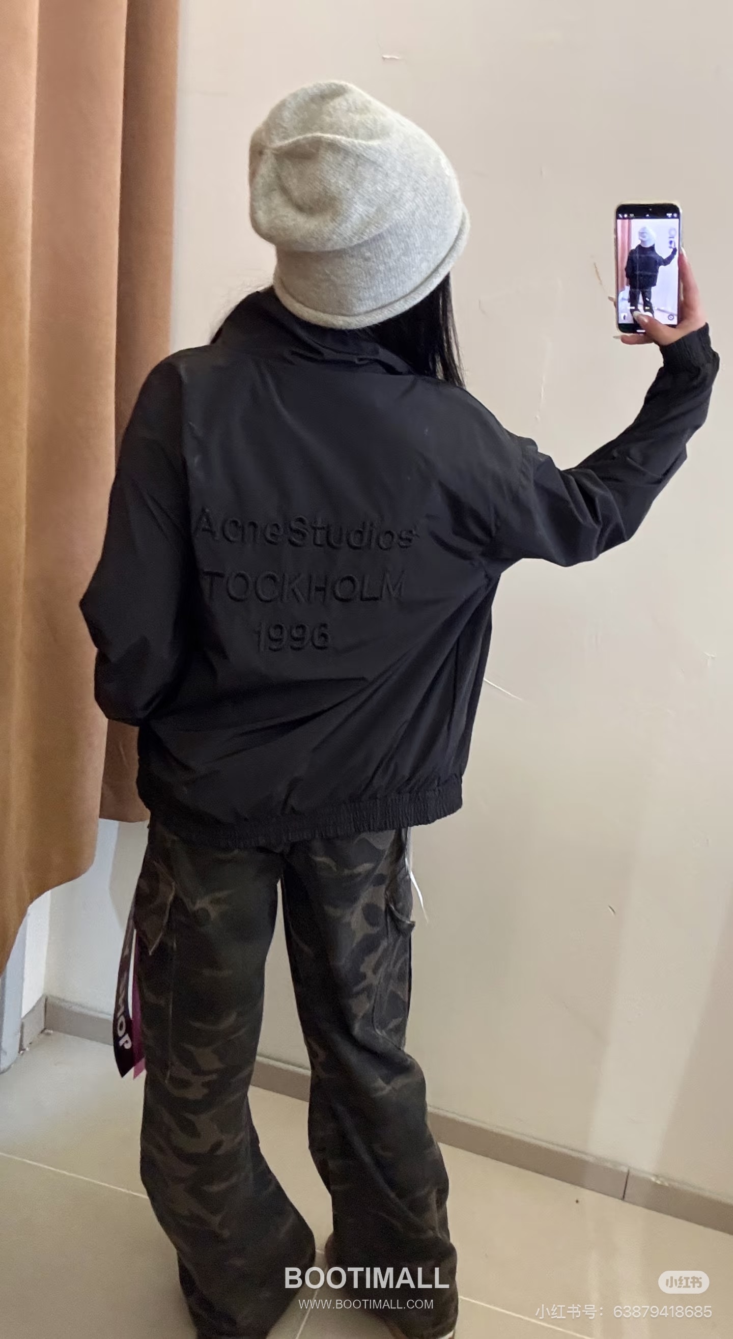 Acne Studios 1996 Embroidered Trench Wind Jacket 아크네 스튜디오 1996 자수 트렌치 윈드 재킷 4