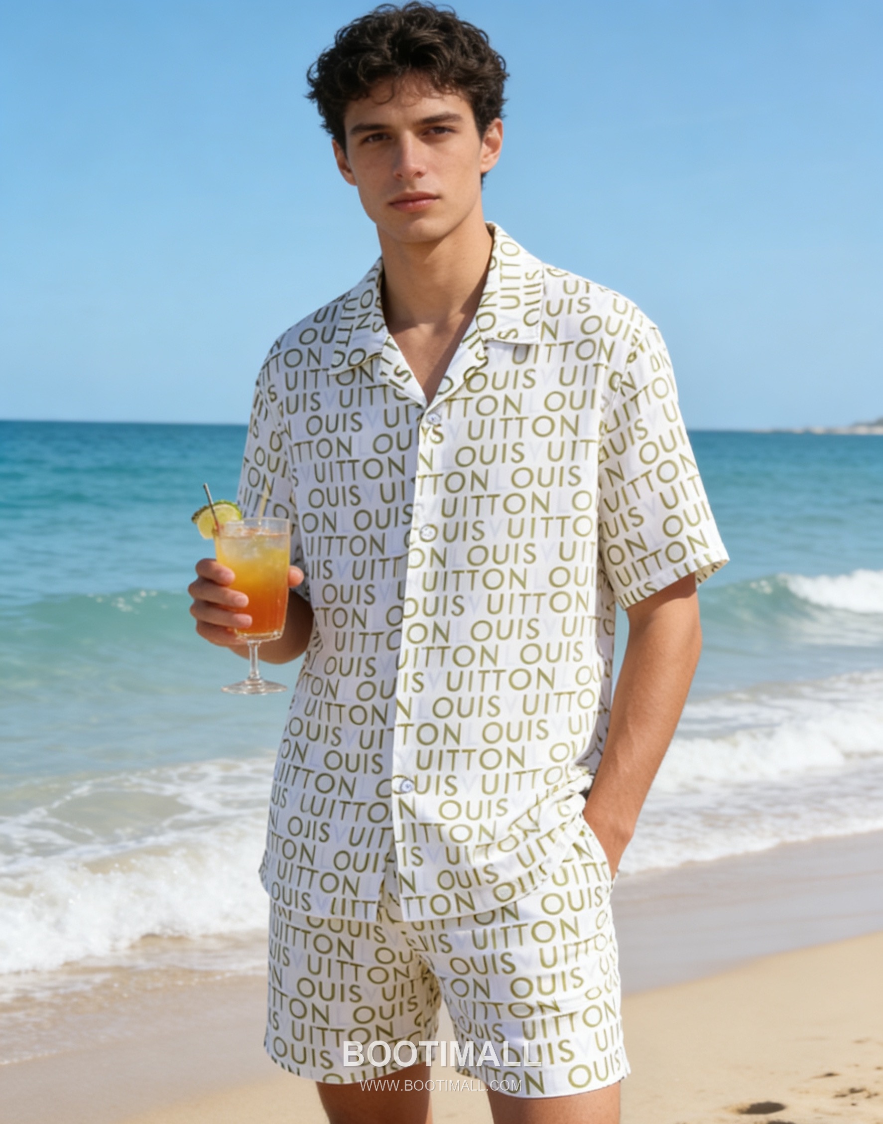 Louis Vuitton Monogram Poplin Short Sleeve Shirt 루이비통 모노그램 포플린 반팔 셔츠 6