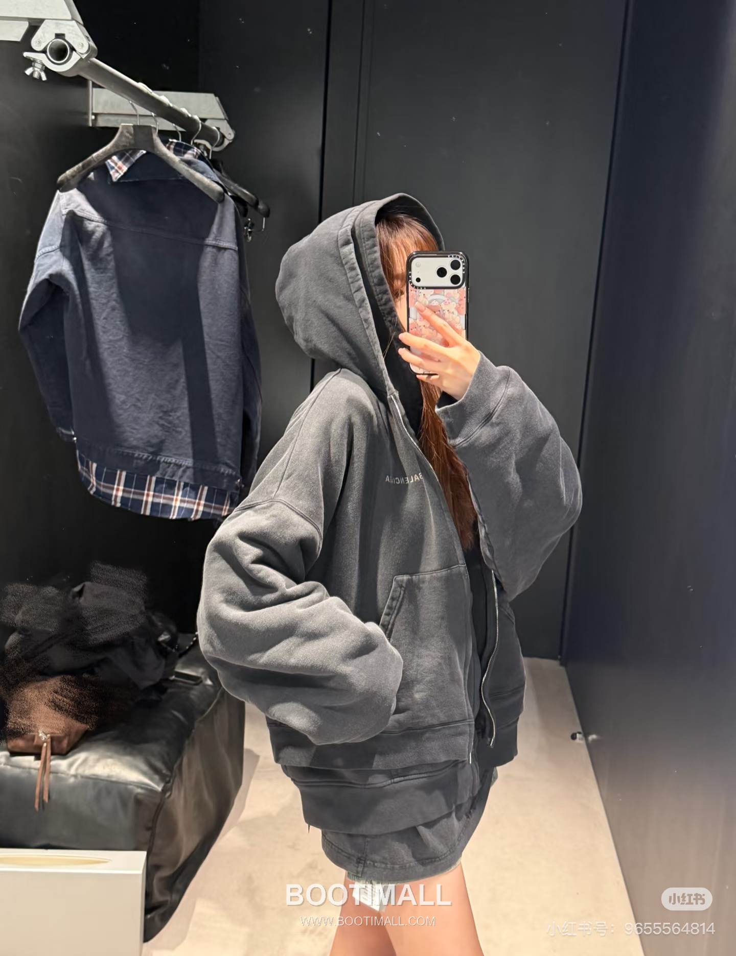 Balenciaga Layered Distressed Double Hoodie 발렌시아가 레이어드 디스트로이드 더블 후디 6