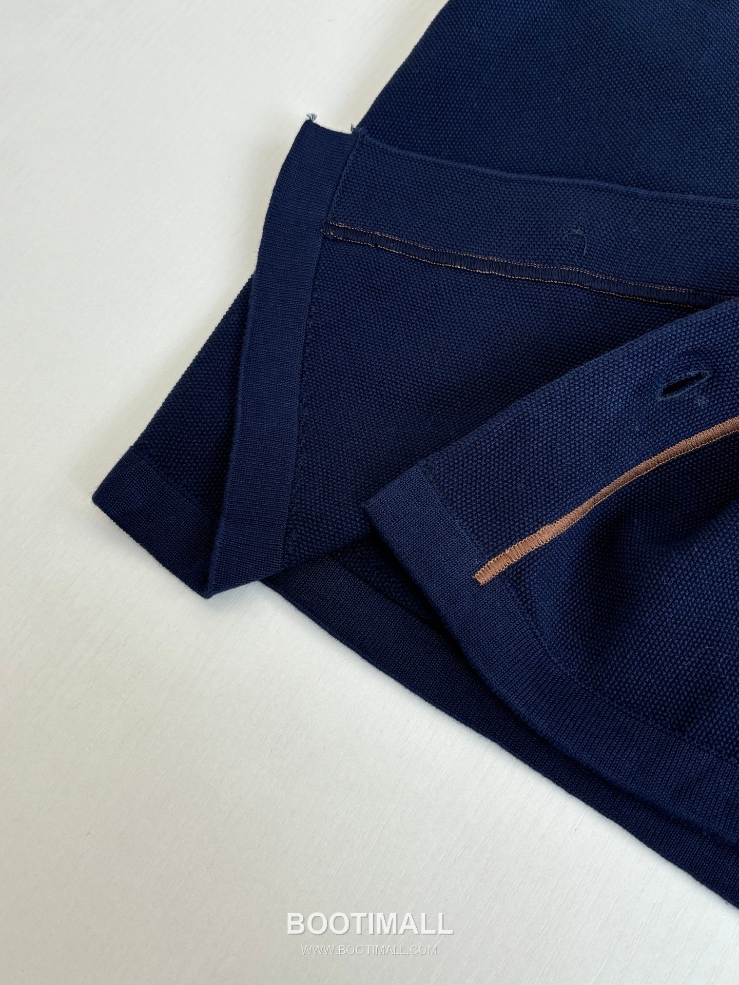 Louis Vuitton x Nigo Embroidered Logo Knit Baseball Shirt 루이비통 니고 협업 자수 로고 니트 베이스볼 반팔 셔츠 17