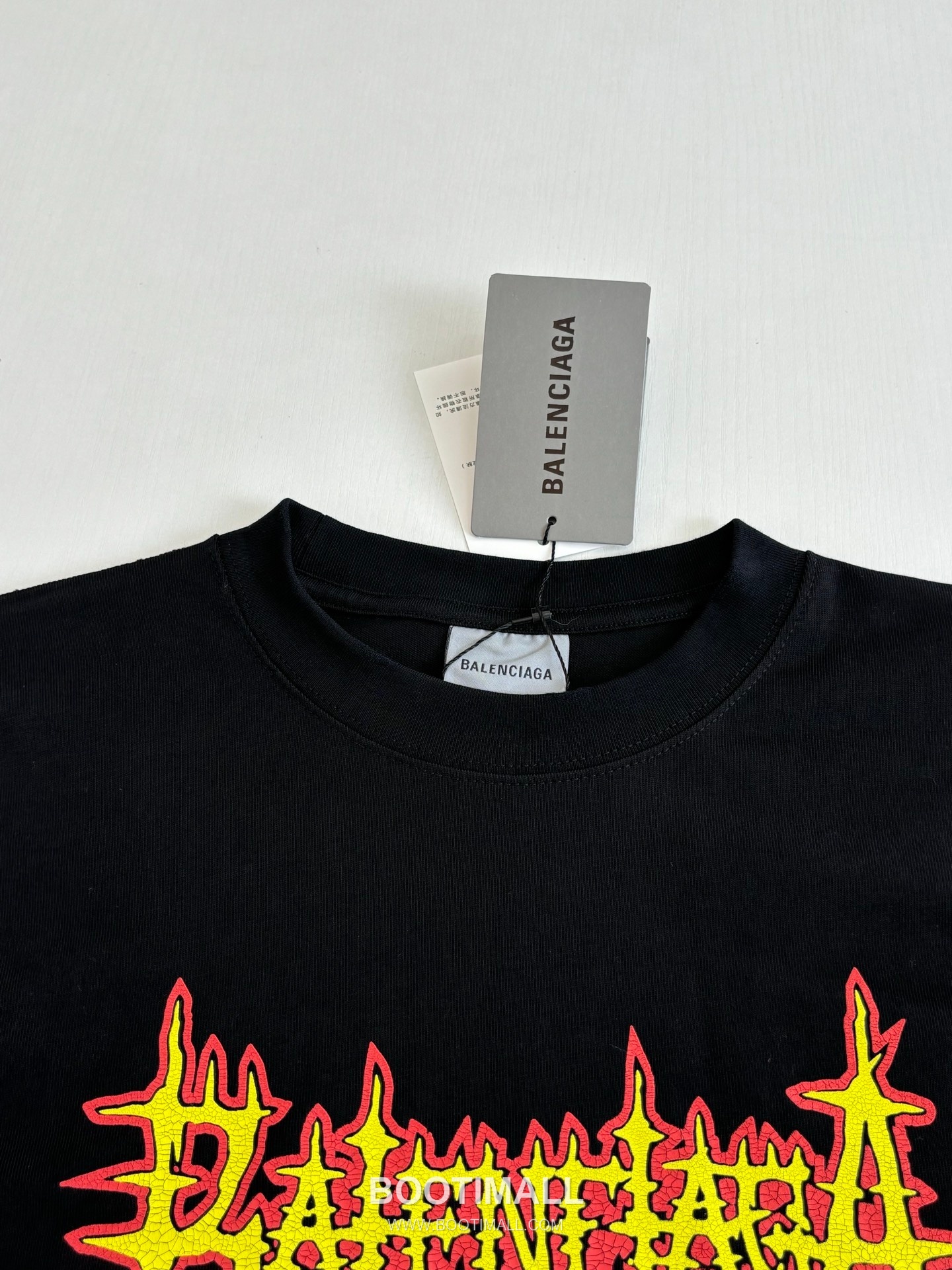Balenciaga Sacred Heart Flame Print Oversized T-Shirt 발렌시아가 성심 화염 프린트 오버사이즈 반팔 티셔츠 11