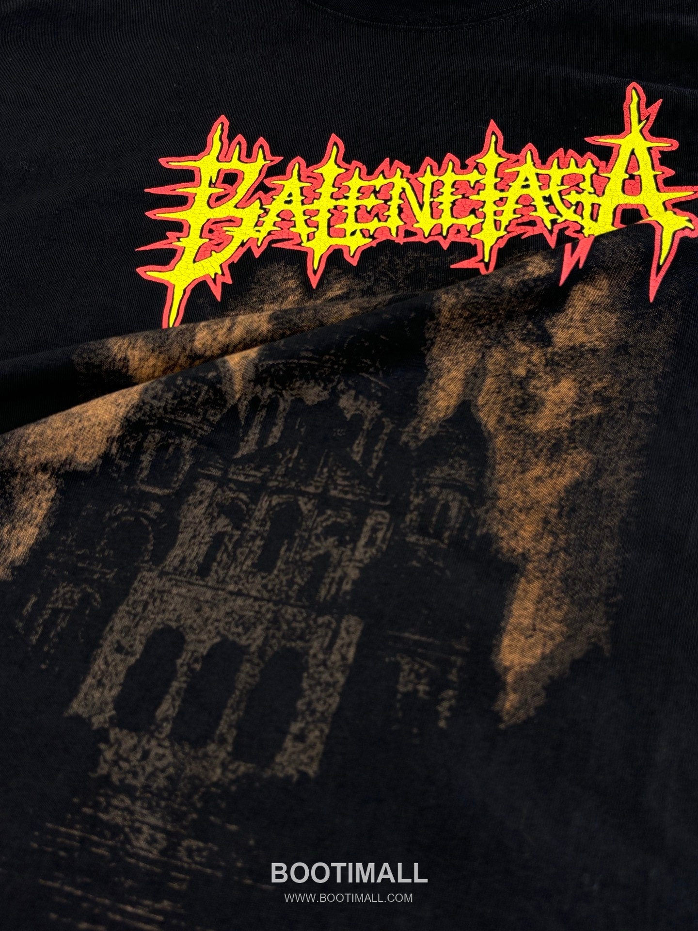 Balenciaga Sacred Heart Flame Print Oversized T-Shirt 발렌시아가 성심 화염 프린트 오버사이즈 반팔 티셔츠 12