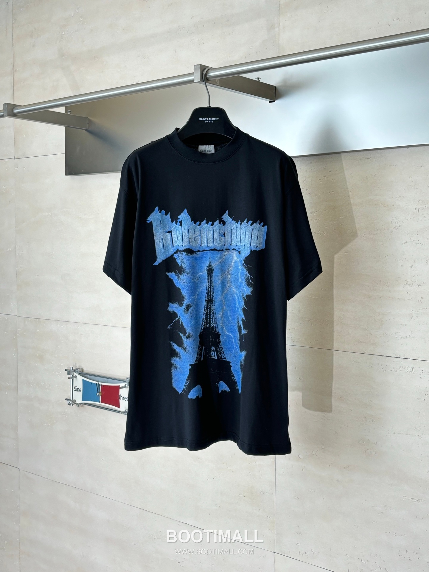 Balenciaga Sacred Heart Flame Print Oversized T-Shirt 발렌시아가 성심 화염 프린트 오버사이즈 반팔 티셔츠 6