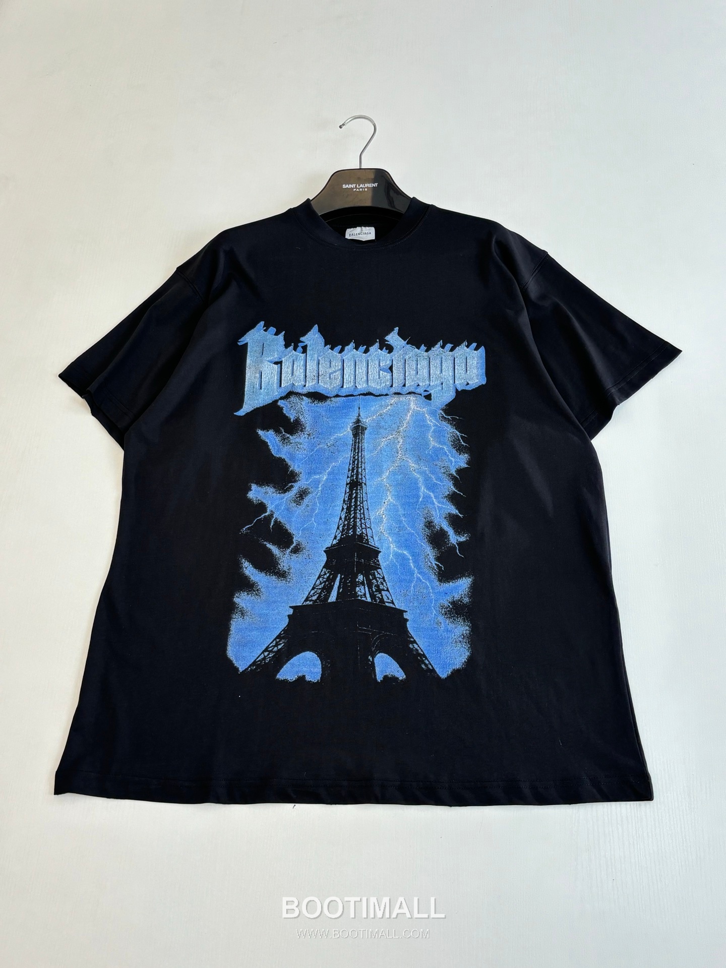 Balenciaga Sacred Heart Flame Print Oversized T-Shirt 발렌시아가 성심 화염 프린트 오버사이즈 반팔 티셔츠 8