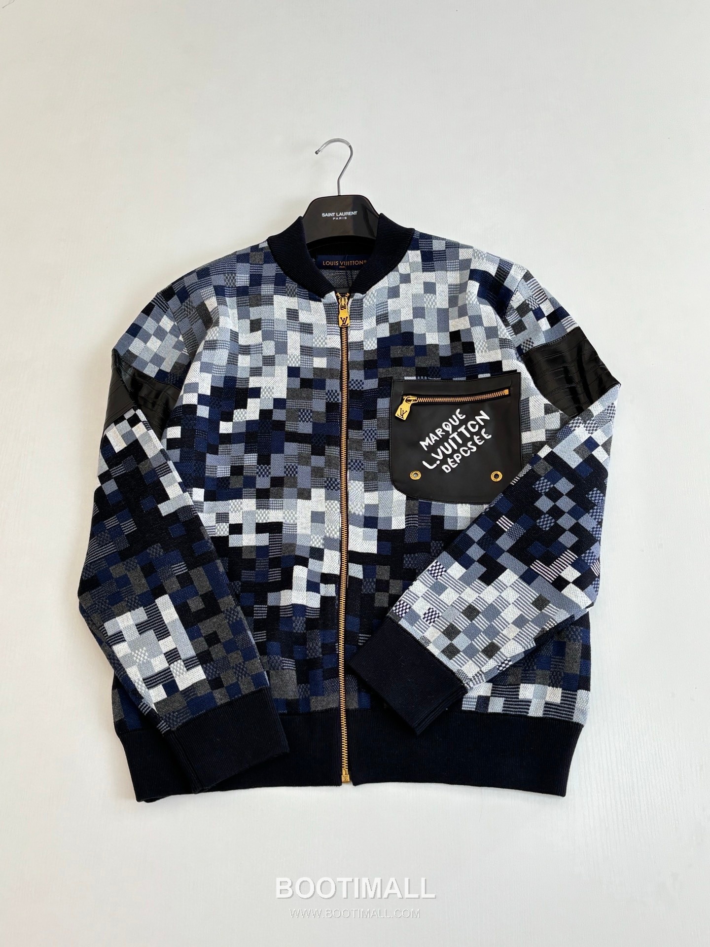 Louis Vuitton Pixel Damier Jacquard Knit Zip Jacket 루이비통 픽셀 다미에 자카드 니트 집업 재킷 6