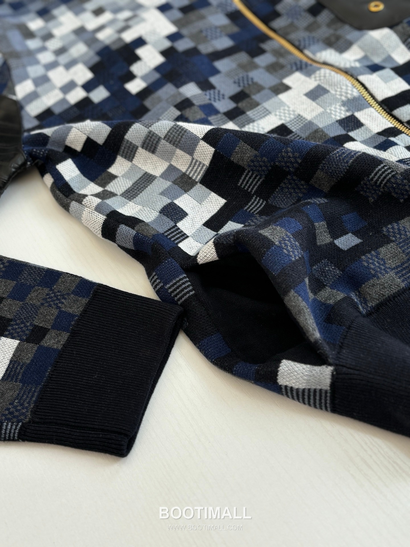 Louis Vuitton Pixel Damier Jacquard Knit Zip Jacket 루이비통 픽셀 다미에 자카드 니트 집업 재킷 14