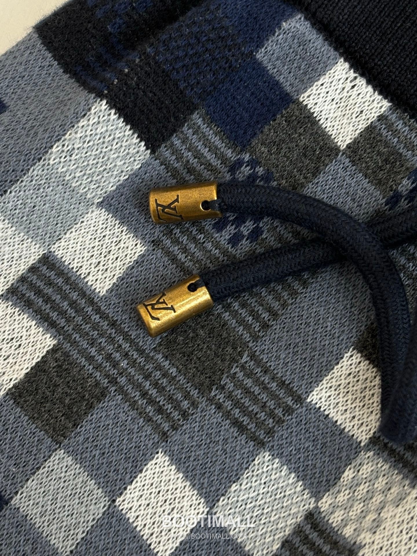 Louis Vuitton Pixel Damier Jacquard Knit Leather Embroidery Drawstring Shorts 루이비통 픽셀 다미에 자카드 니트 가죽 자수 드로스트링 쇼츠 10