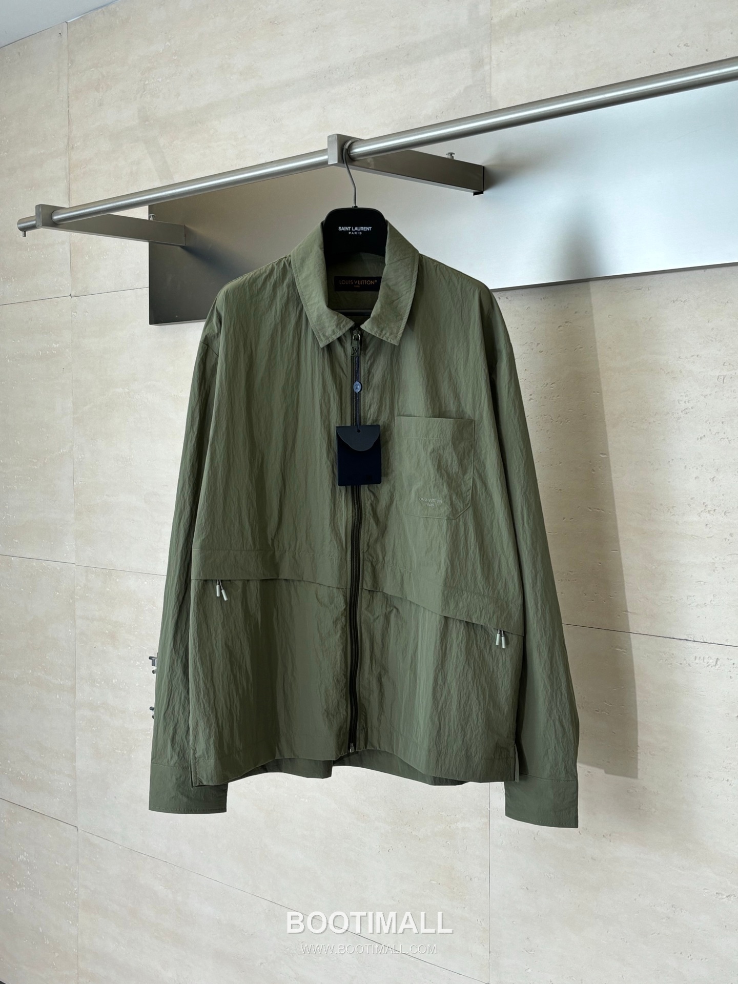 Louis Vuitton Utility Olive Nylon Zip Jacket 루이비통 올리브 기능성 나일론 집업 재킷 5