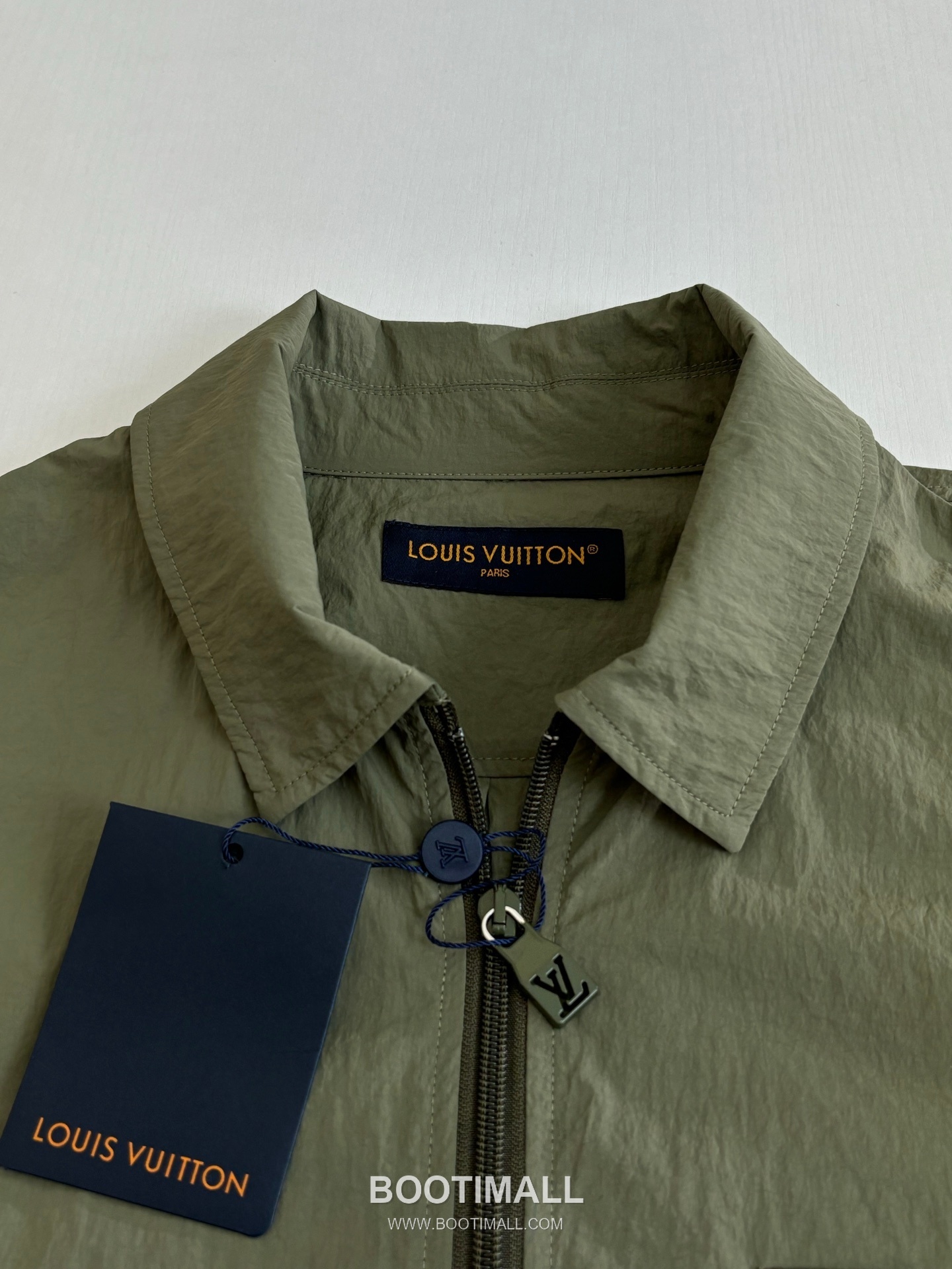 Louis Vuitton Utility Olive Nylon Zip Jacket 루이비통 올리브 기능성 나일론 집업 재킷 8