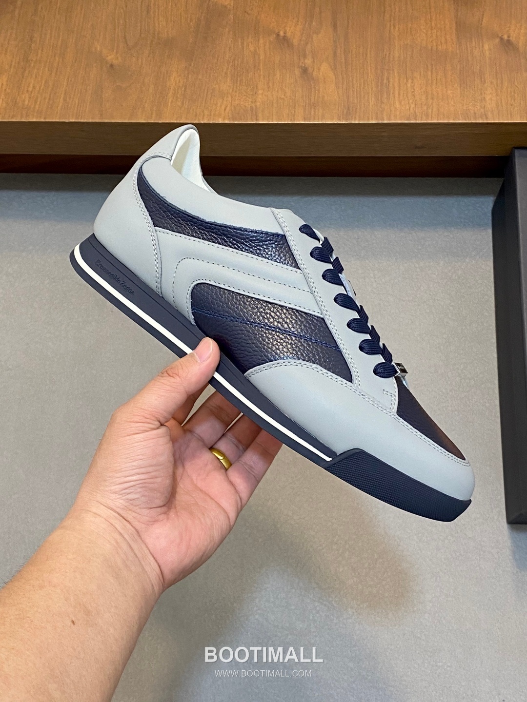 ## 신발 제품 스펙 분석

Ermenegildo Zegna Tiziano Leather Sneakers 에르메네질도 제냐 티치아노 레더 스니커즈 4