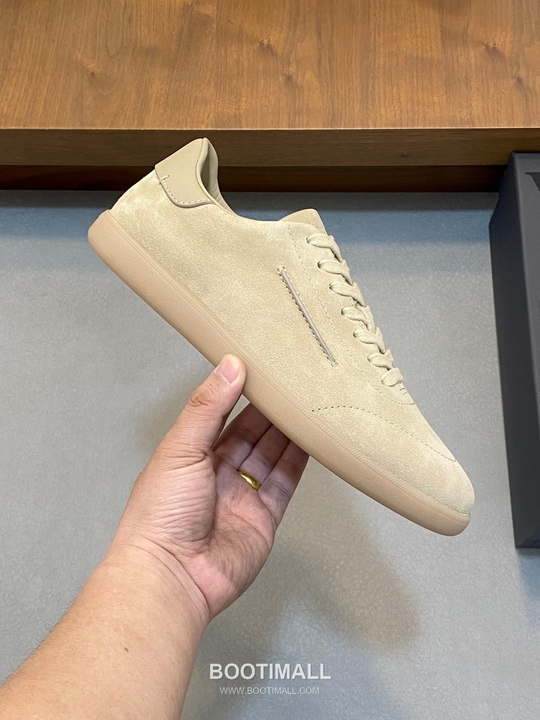 ## 신발 제품 스펙 분석

Ermenegildo Zegna Triple Stitch Monte Leather Sneakers 에르메네질도 제냐 트리플 스티치 몬테 레더 스니커즈 LHBLL-S7009Z-NEE 4