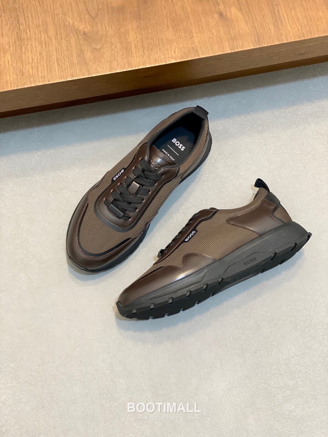 ## 신발 제품 스펙 분석
BOSS Suede Mesh Low Top Sneakers 보스 스웨이드 메쉬 로우탑 스니커즈 5