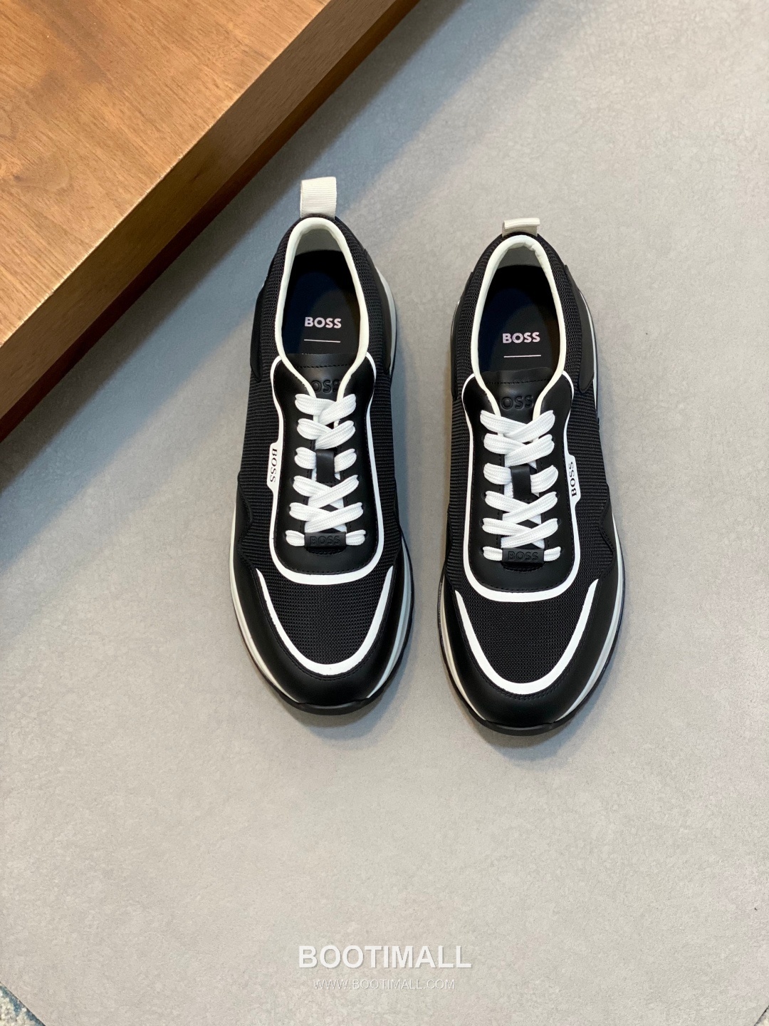 ## 신발 제품 스펙 분석
BOSS Suede Mesh Low Top Sneakers 보스 스웨이드 메쉬 로우탑 스니커즈 1