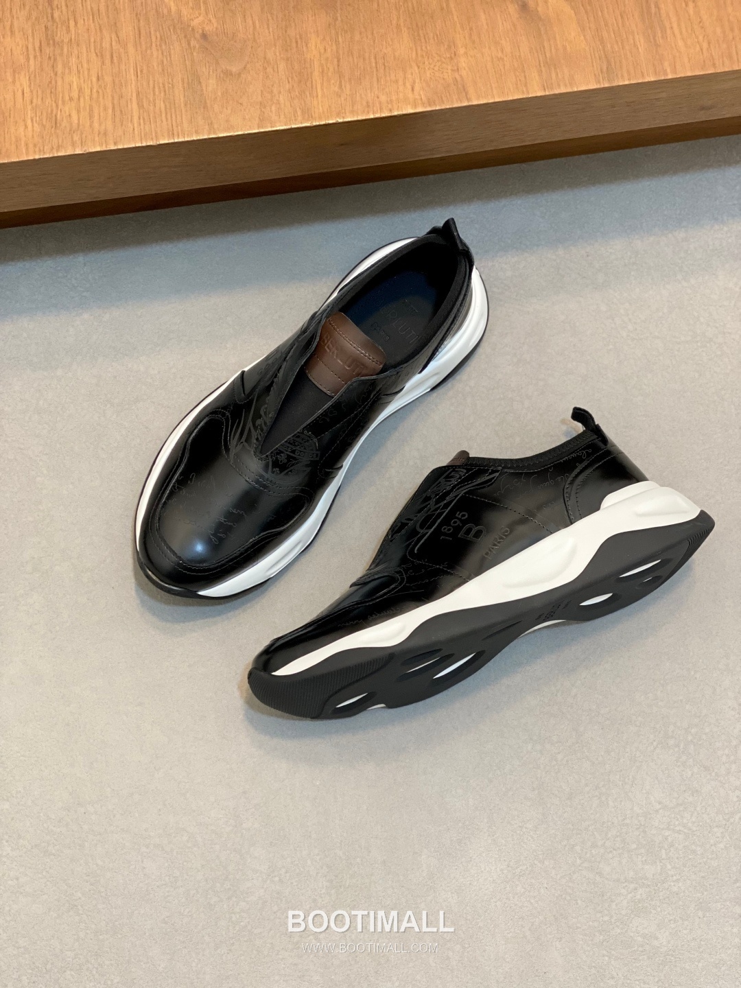 ## 신발 제품 스펙 분석
Berluti Mid Top Patina Leather Sneakers 벨루티 미드탑 파티나 레더 스니커즈 5