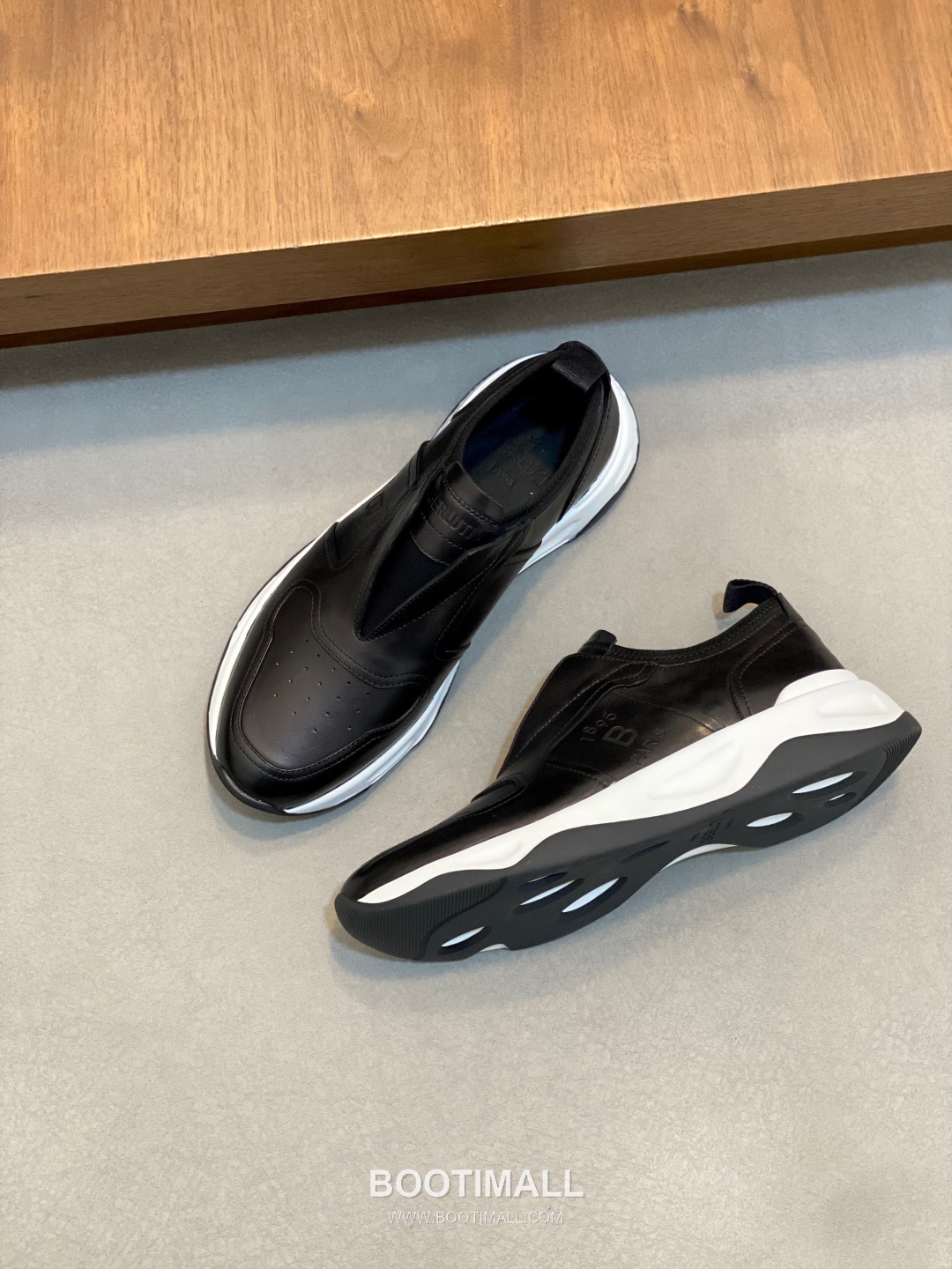 ## 신발 제품 스펙 분석
Berluti Mid Top Patina Leather Sneakers 벨루티 미드탑 파티나 레더 스니커즈 5