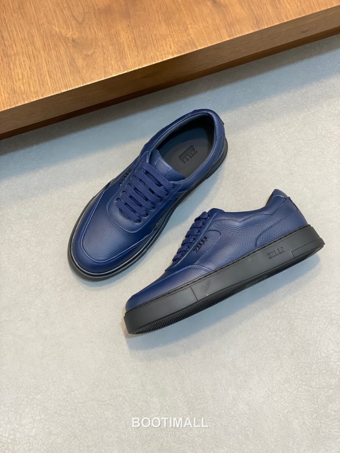 ## 신발 제품 스펙 분석
ZILLI Grained Leather Sneakers 질리 그레인 레더 스니커즈 5