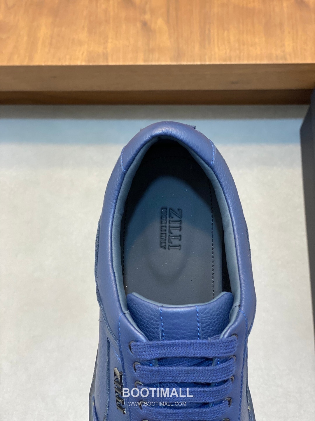 ## 신발 제품 스펙 분석
ZILLI Grained Leather Sneakers 질리 그레인 레더 스니커즈 7