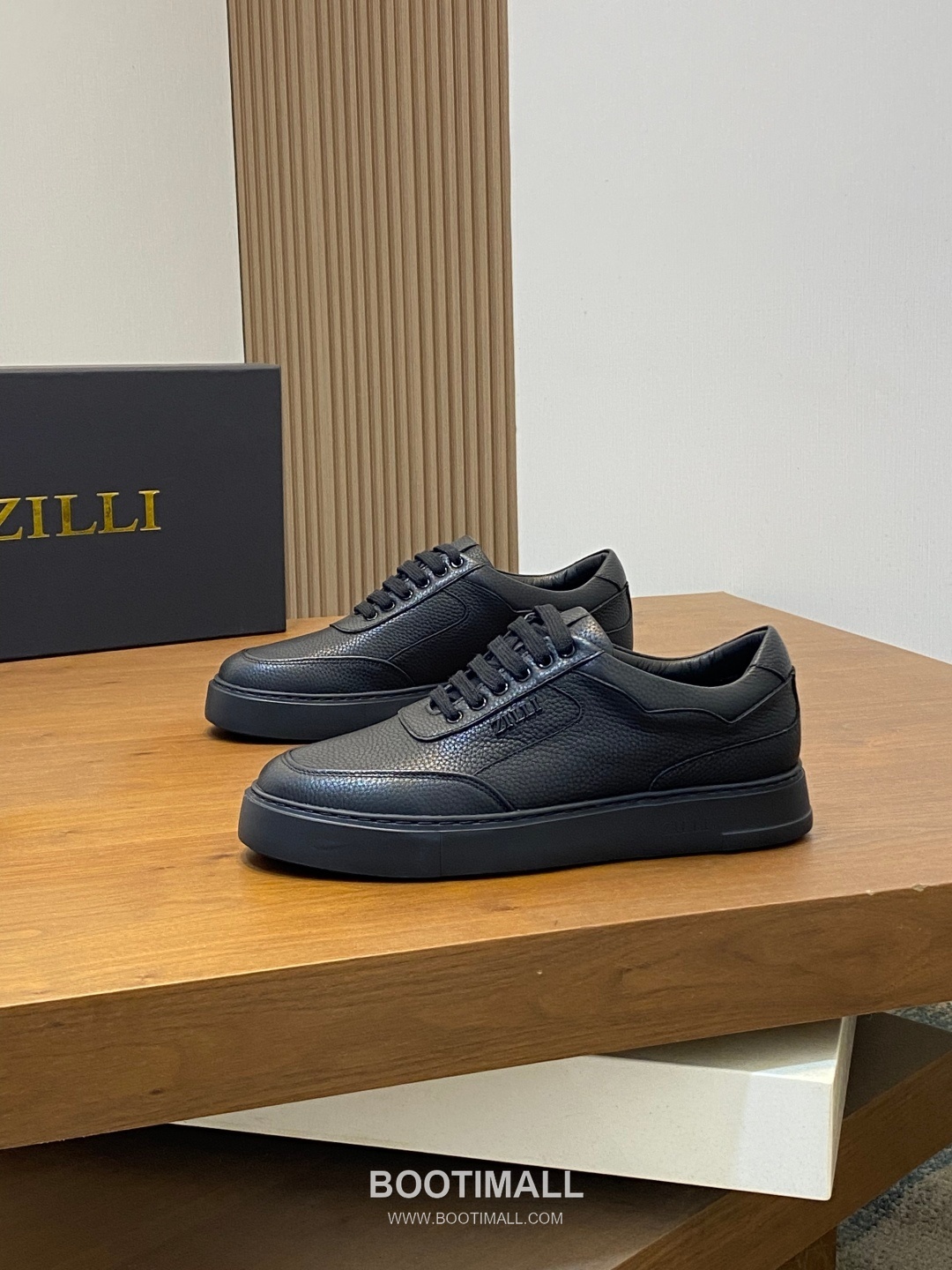 ## 신발 제품 스펙 분석

ZILLI Grained Leather Sneakers 질리 그레인 레더 스니커즈 3
