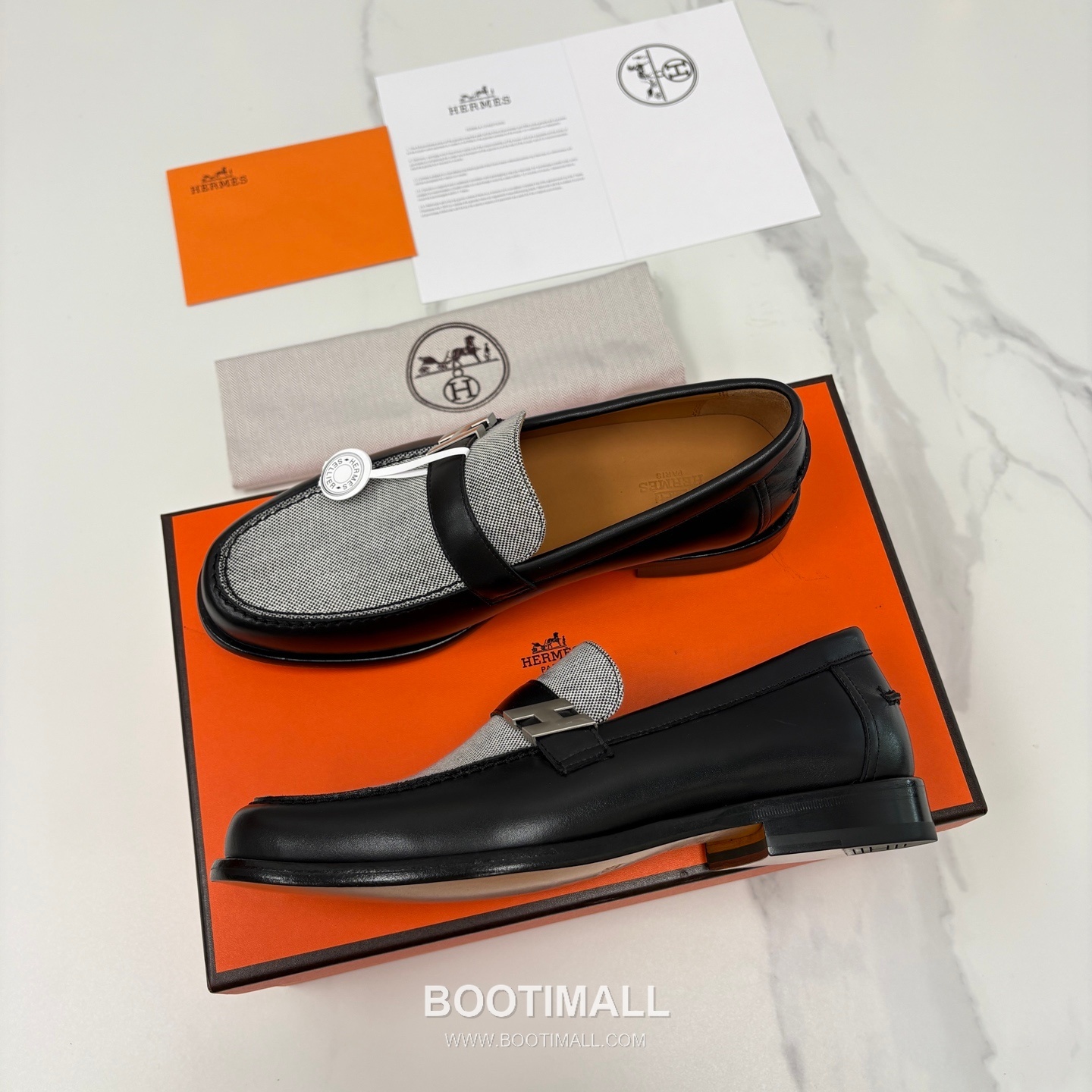 ## 신발 제품 스펙 분석

Hermès Milton Leather Loafers 에르메스 밀턴 레더 로퍼 2