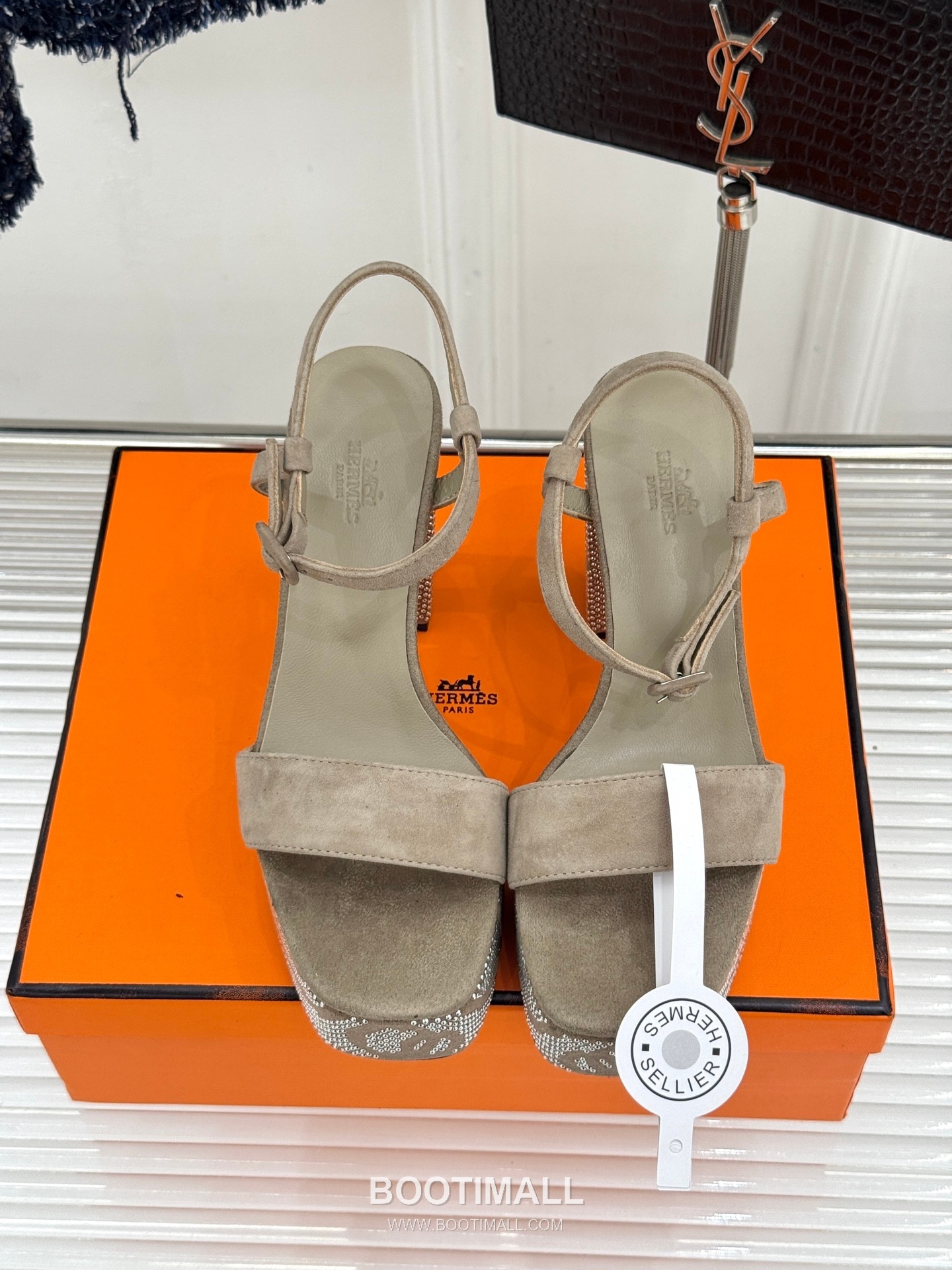Hermès Crystal Platform High Heel Sandals 에르메스 크리스탈 플랫폼 하이힐 샌들 26WF 시즌 4