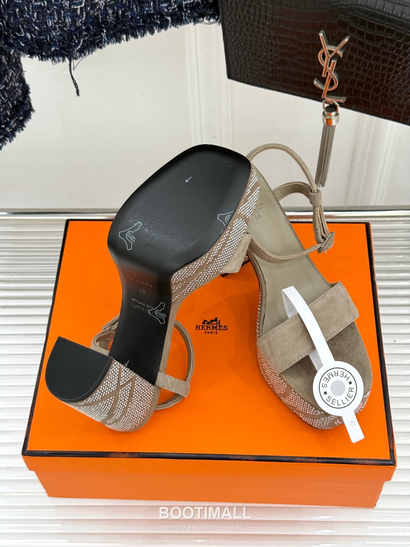 Hermès Crystal Platform High Heel Sandals 에르메스 크리스탈 플랫폼 하이힐 샌들 26WF 시즌 9