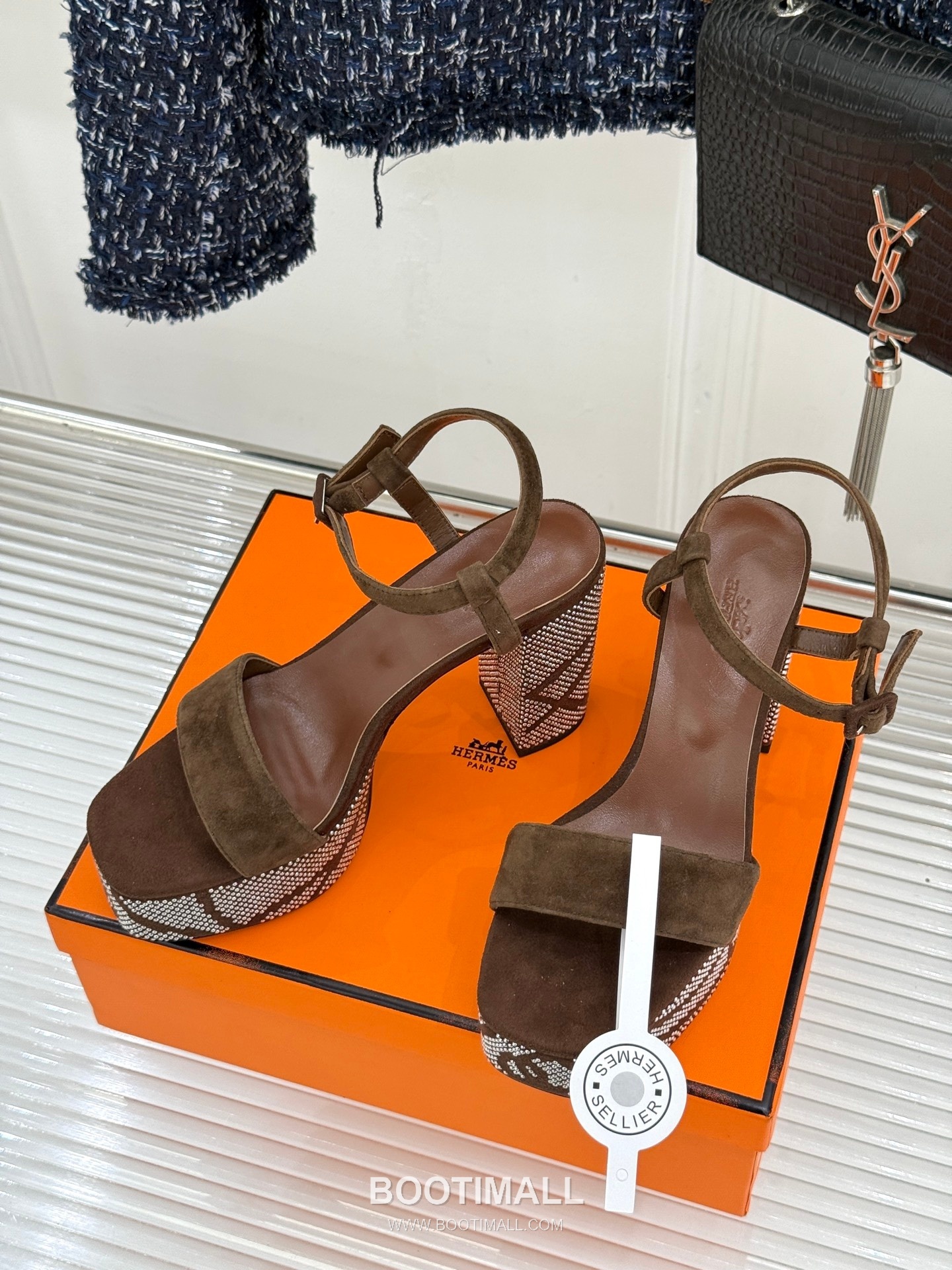 Hermès Crystal Platform High Heel Sandals 에르메스 크리스탈 플랫폼 하이힐 샌들 26WF 시즌 2