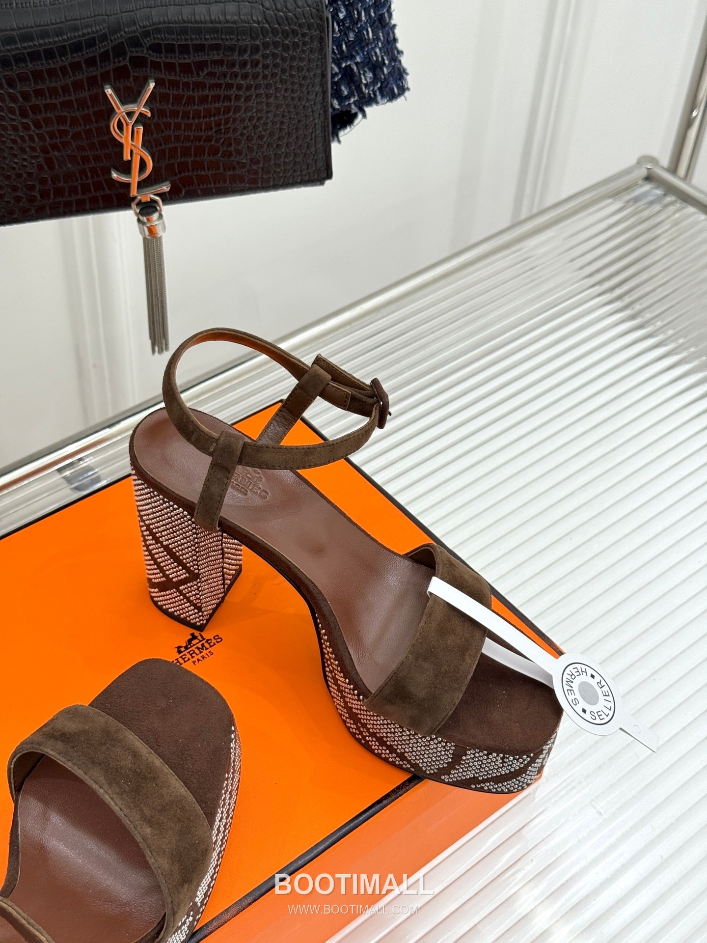 Hermès Crystal Platform High Heel Sandals 에르메스 크리스탈 플랫폼 하이힐 샌들 26WF 시즌 5