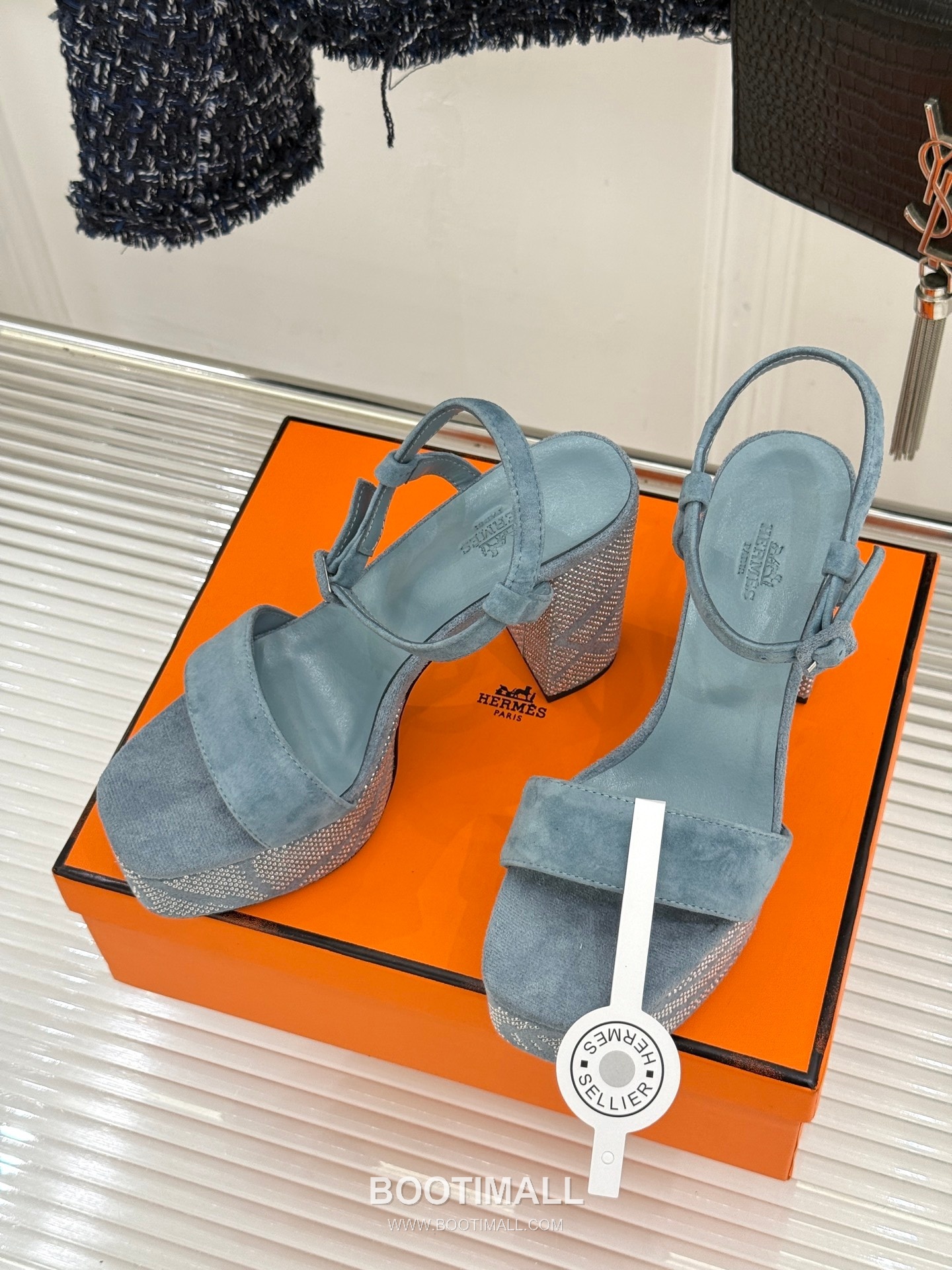 Hermès Crystal Platform High Heel Sandals 에르메스 크리스탈 플랫폼 하이힐 샌들 26WF 시즌 2