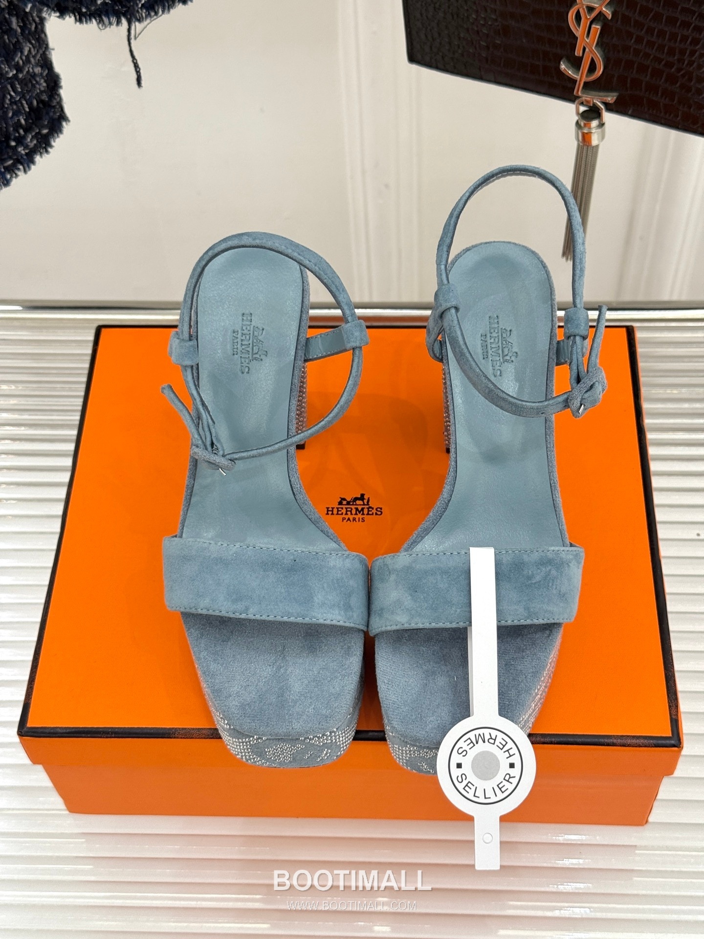 Hermès Crystal Platform High Heel Sandals 에르메스 크리스탈 플랫폼 하이힐 샌들 26WF 시즌 4