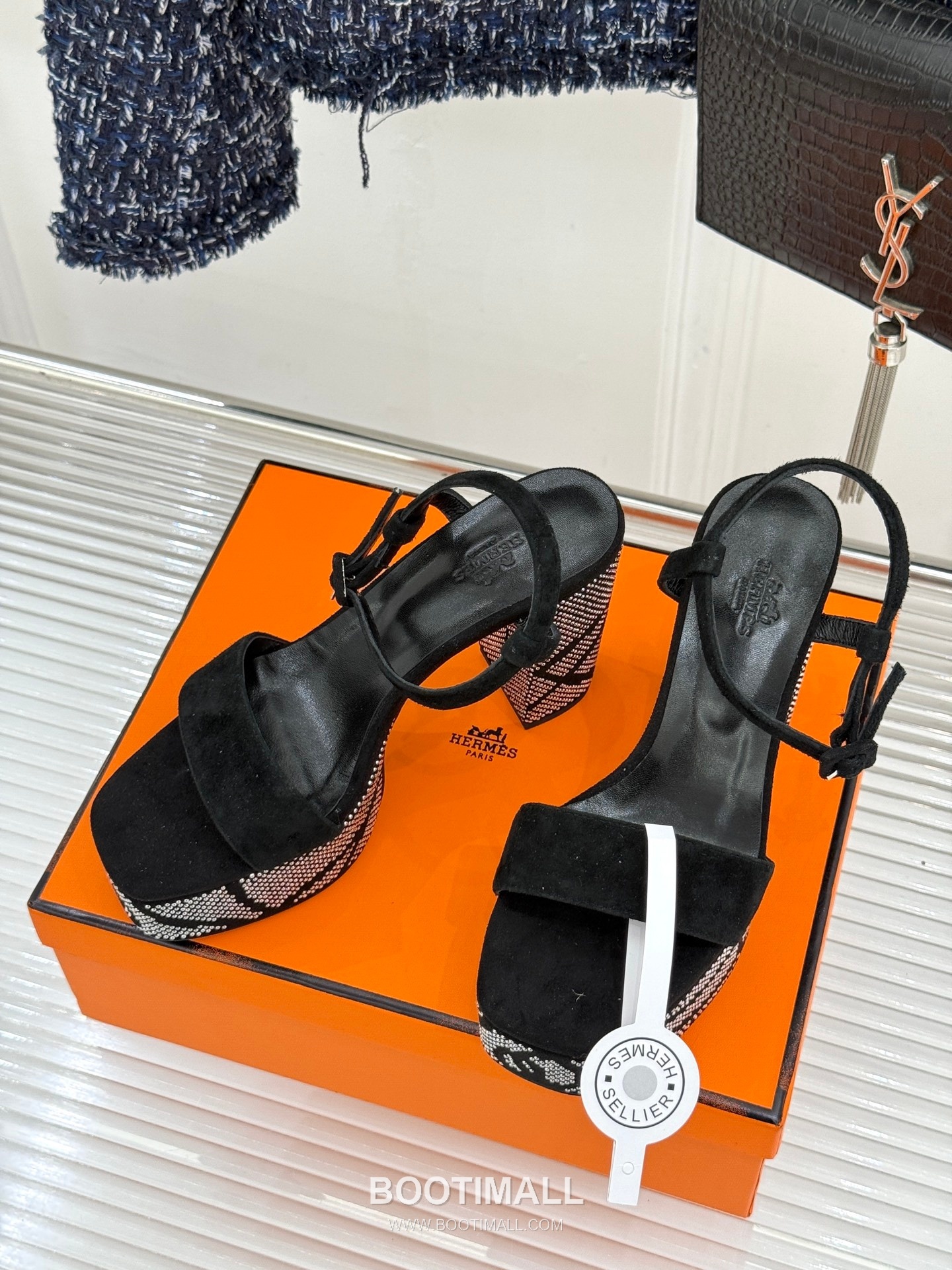 Hermès Crystal Platform High Heel Sandals 에르메스 크리스탈 플랫폼 하이힐 샌들 26WF 시즌 2