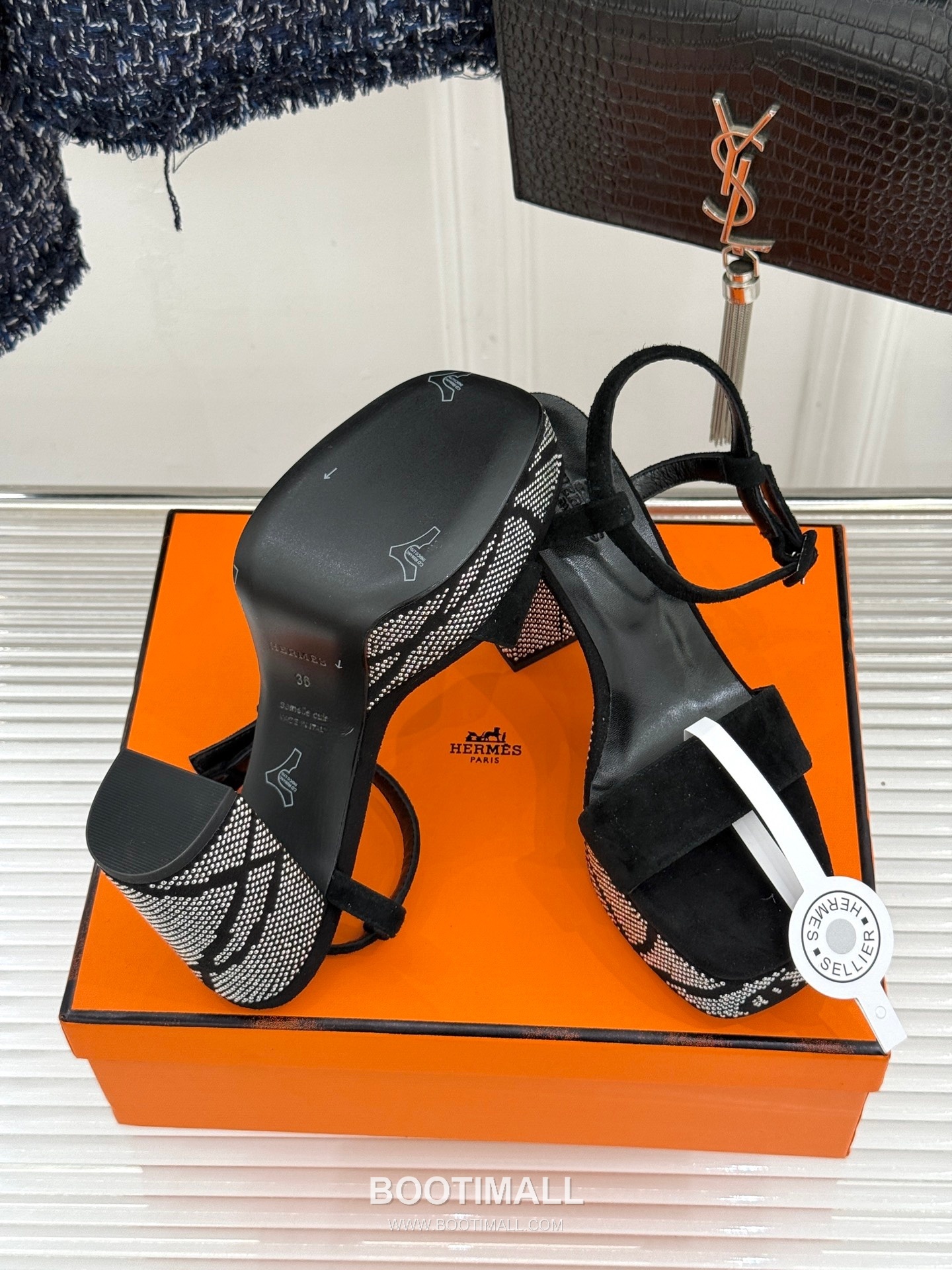 Hermès Crystal Platform High Heel Sandals 에르메스 크리스탈 플랫폼 하이힐 샌들 26WF 시즌 9