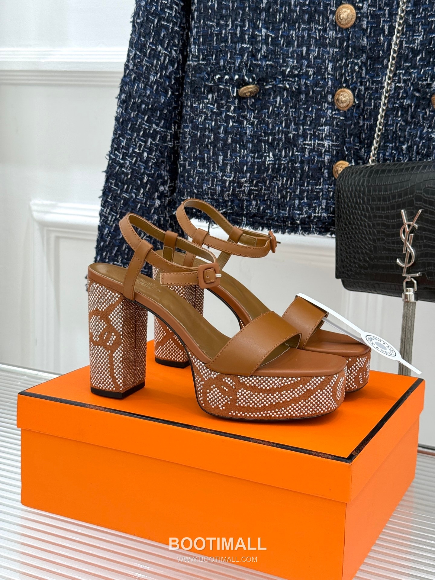 Hermès Crystal Platform High Heel Sandals 에르메스 크리스탈 플랫폼 하이힐 샌들 26WF 시즌 1