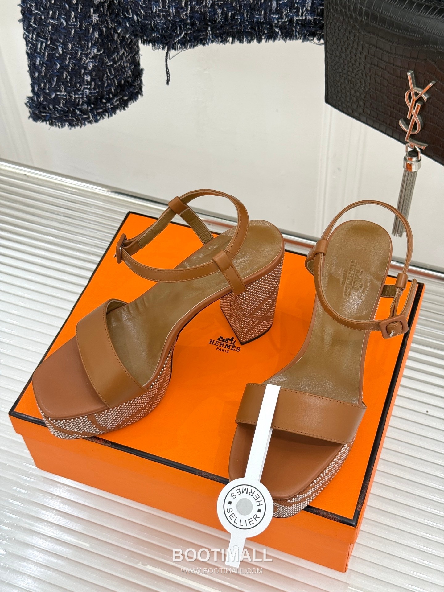 Hermès Crystal Platform High Heel Sandals 에르메스 크리스탈 플랫폼 하이힐 샌들 26WF 시즌 2
