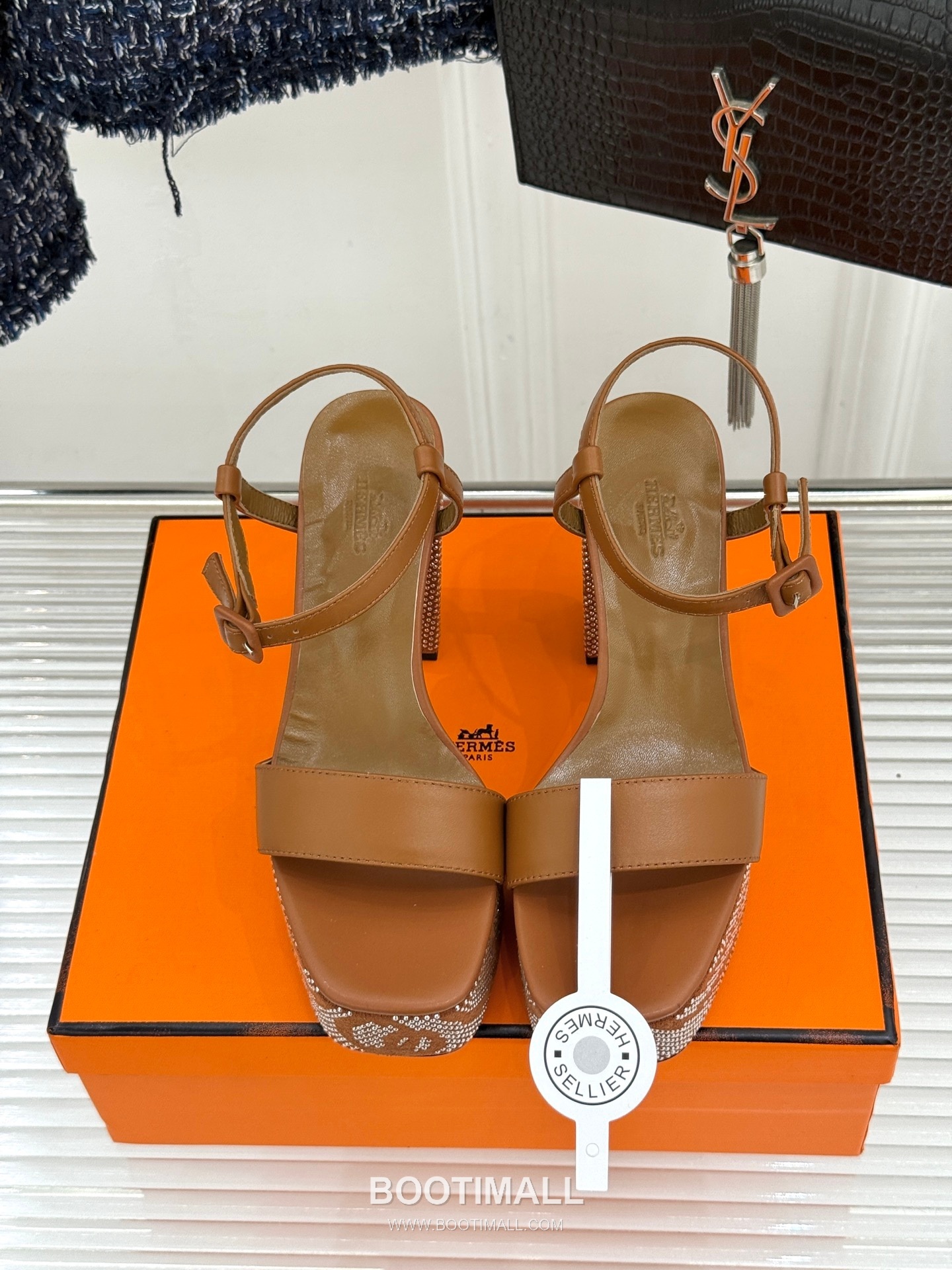 Hermès Crystal Platform High Heel Sandals 에르메스 크리스탈 플랫폼 하이힐 샌들 26WF 시즌 4
