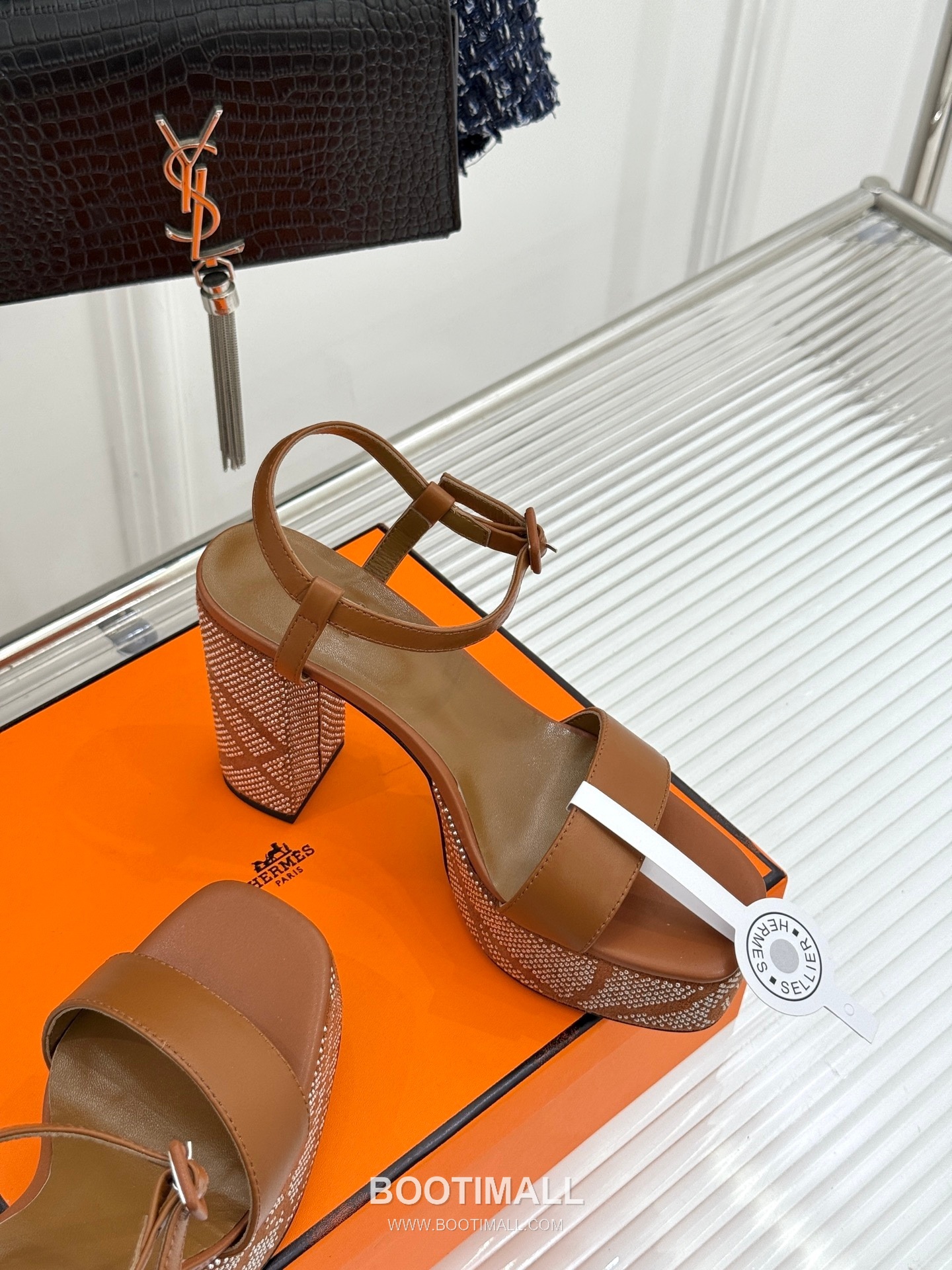 Hermès Crystal Platform High Heel Sandals 에르메스 크리스탈 플랫폼 하이힐 샌들 26WF 시즌 5
