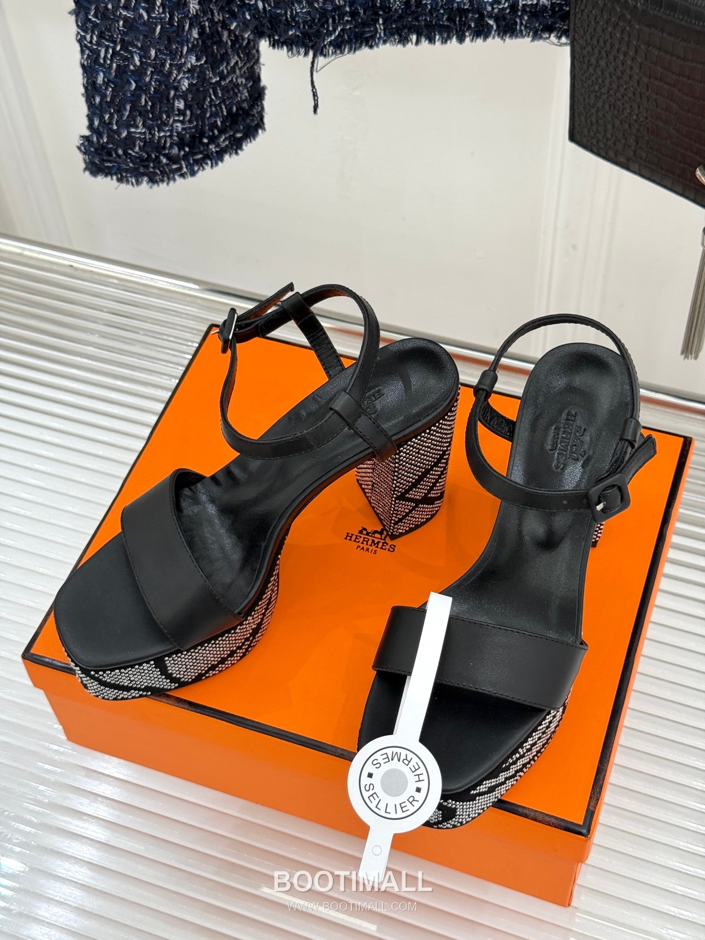 Hermès Crystal Platform High Heel Sandals 에르메스 크리스탈 플랫폼 하이힐 샌들 26WF 시즌 2