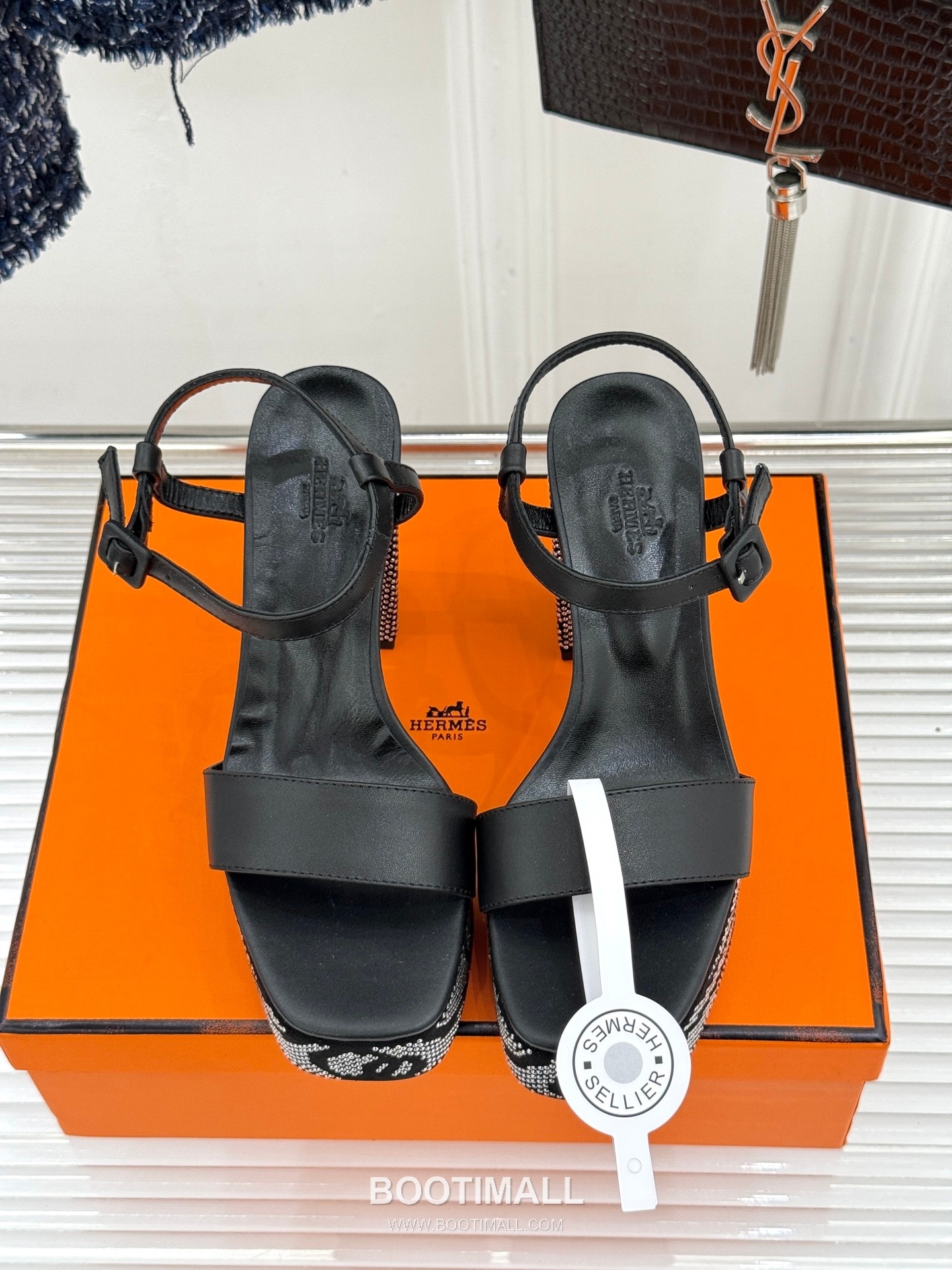 Hermès Crystal Platform High Heel Sandals 에르메스 크리스탈 플랫폼 하이힐 샌들 26WF 시즌 4