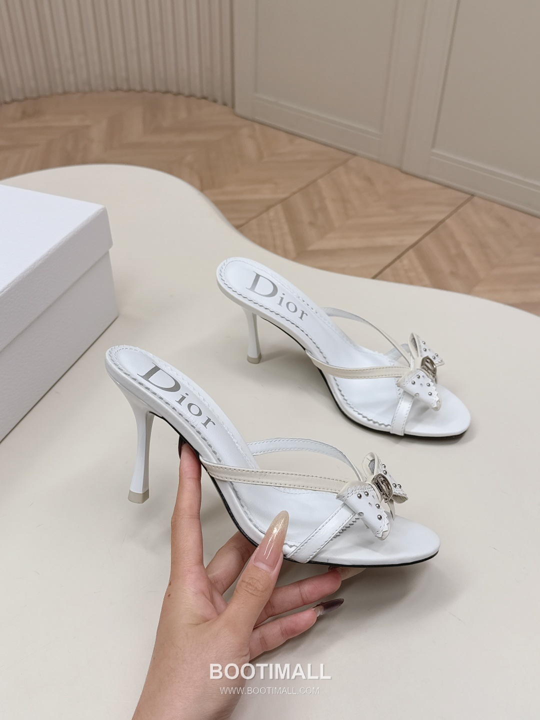 Dior Bow High Heel Mule Sandals 디올 보우 하이힐 뮬 샌들 해적 시리즈 2