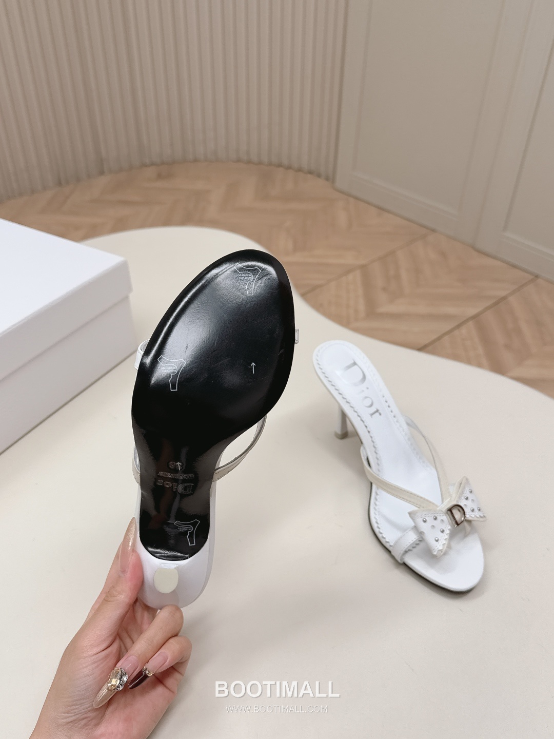 Dior Bow High Heel Mule Sandals 디올 보우 하이힐 뮬 샌들 해적 시리즈 9