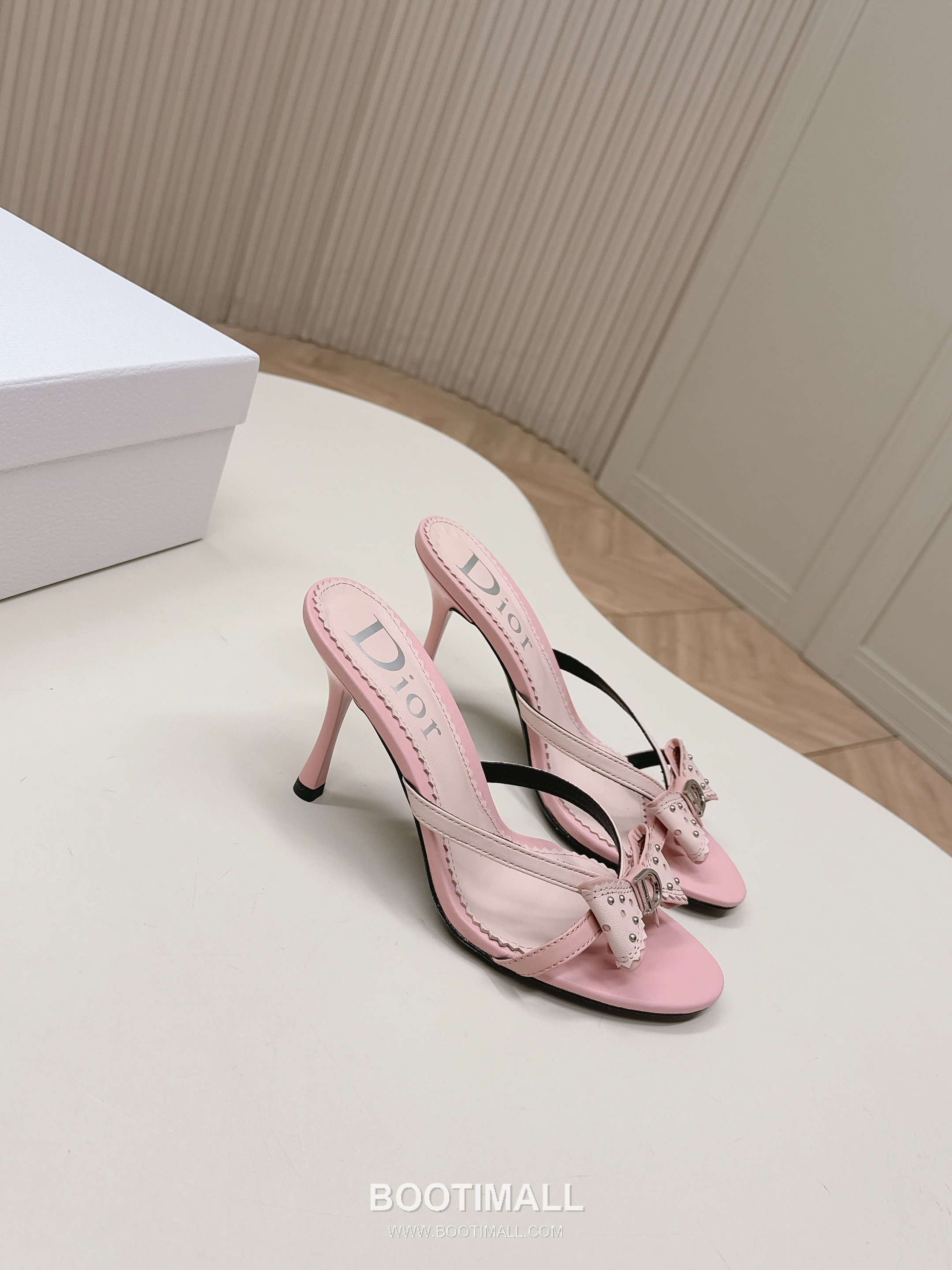 Dior Bow High Heel Mule Sandals 디올 보우 하이힐 뮬 샌들 해적 시리즈 2