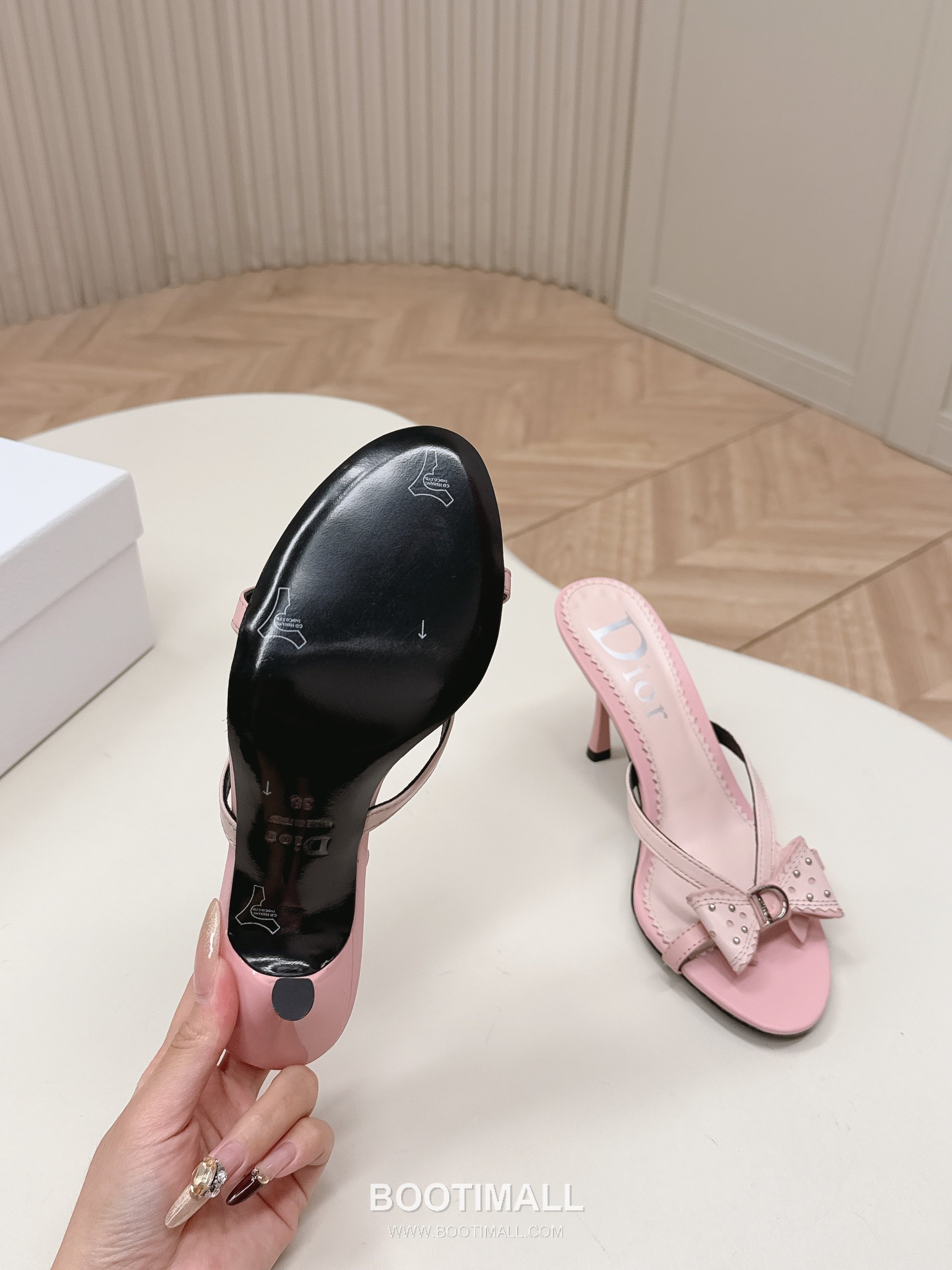 Dior Bow High Heel Mule Sandals 디올 보우 하이힐 뮬 샌들 해적 시리즈 7