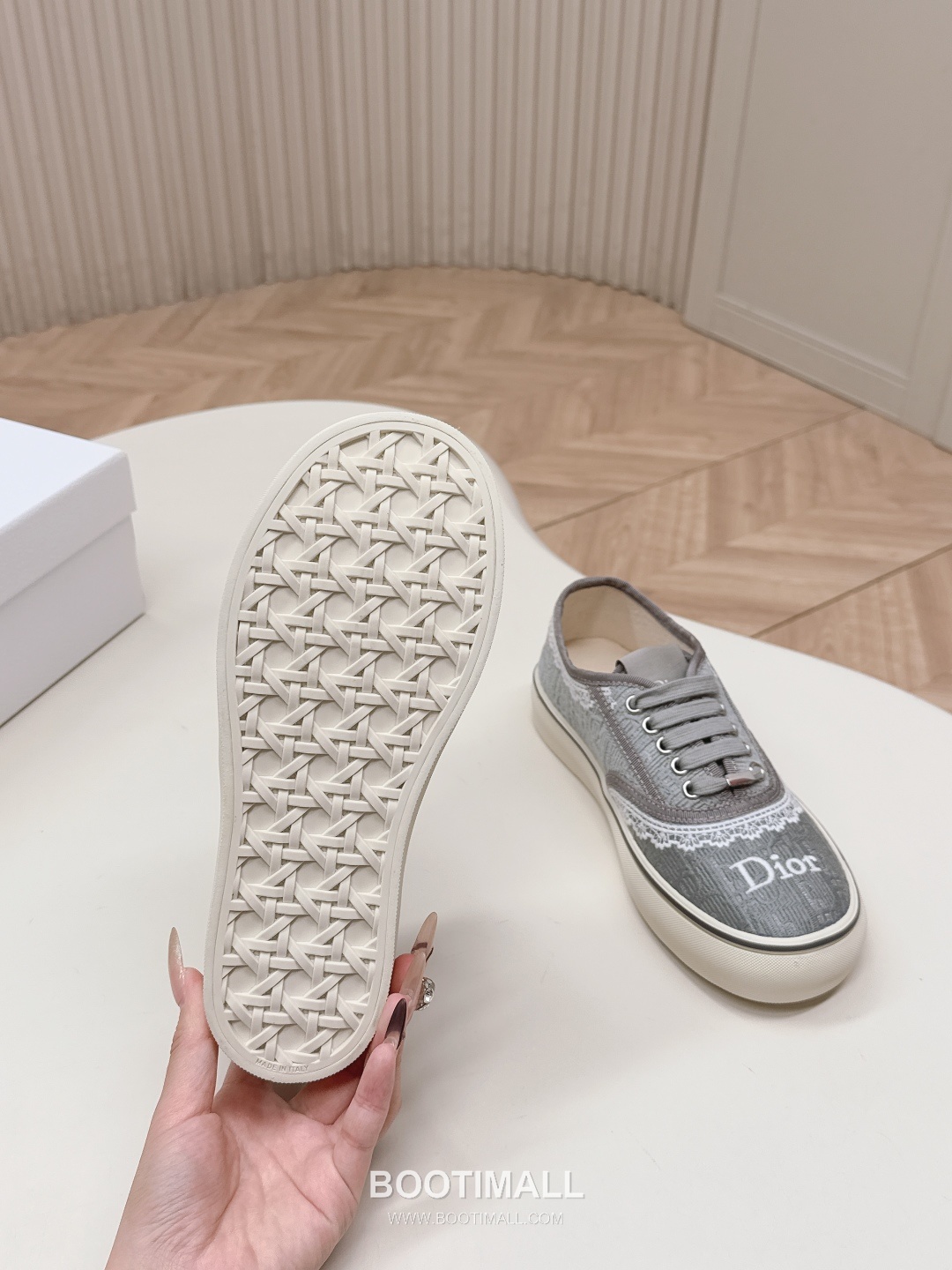 Dior Saltwind Oblique Canvas Lace Sneakers 디올 솔트윈드 오블리크 캔버스 레이스 스니커즈 7