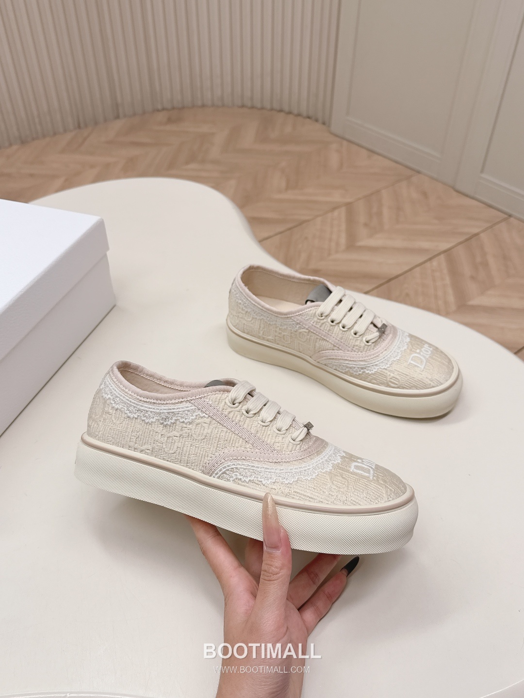 Dior Saltwind Oblique Canvas Lace Sneakers 디올 솔트윈드 오블리크 캔버스 레이스 스니커즈 8