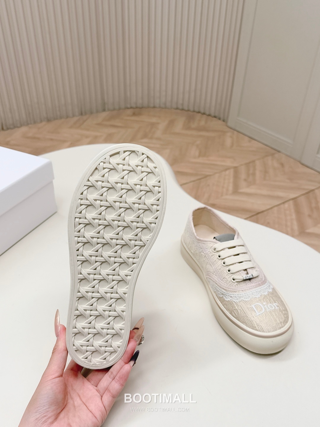 Dior Saltwind Oblique Canvas Lace Sneakers 디올 솔트윈드 오블리크 캔버스 레이스 스니커즈 9