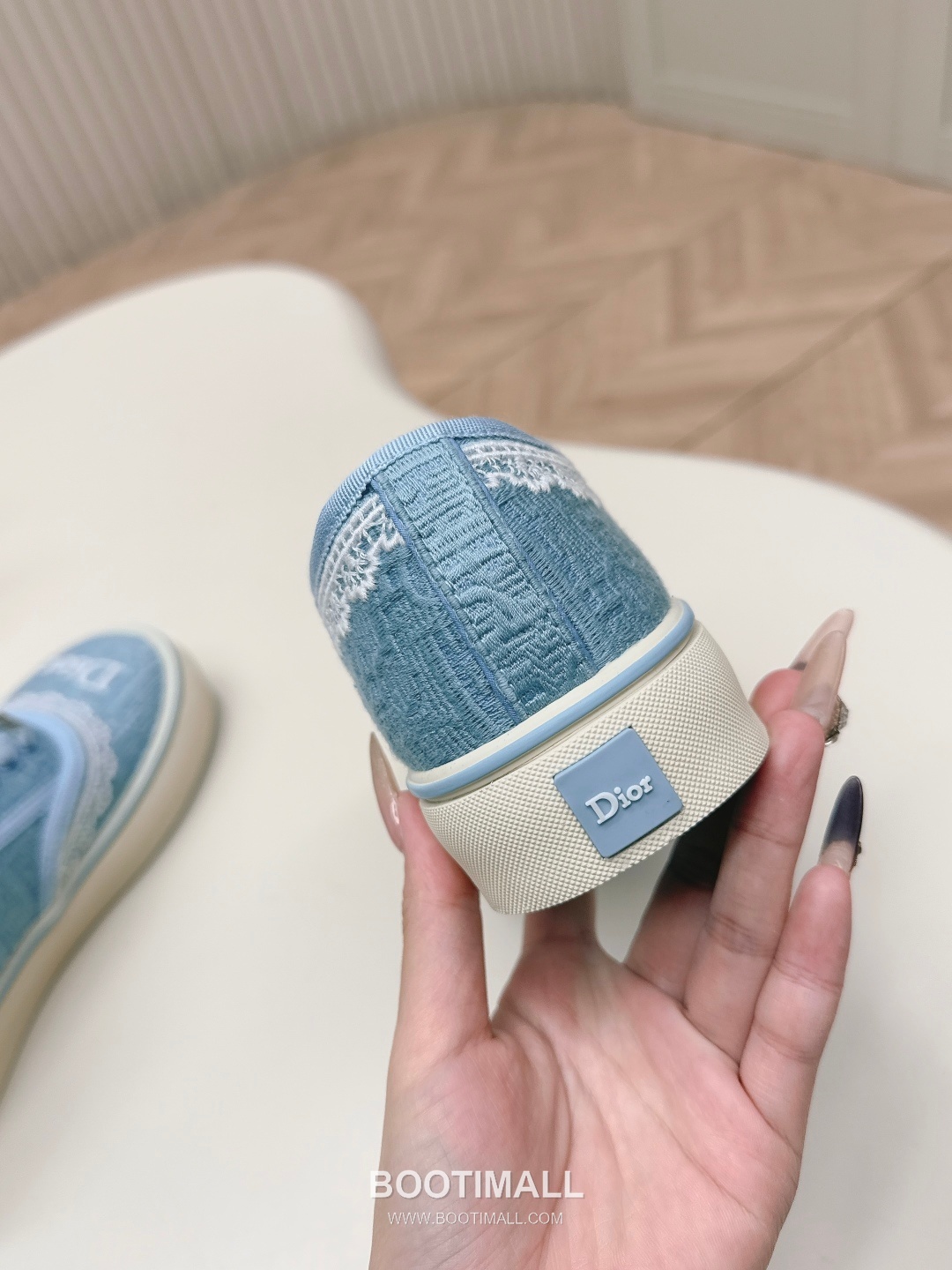 Dior Saltwind Oblique Canvas Lace Sneakers 디올 솔트윈드 오블리크 캔버스 레이스 스니커즈 4