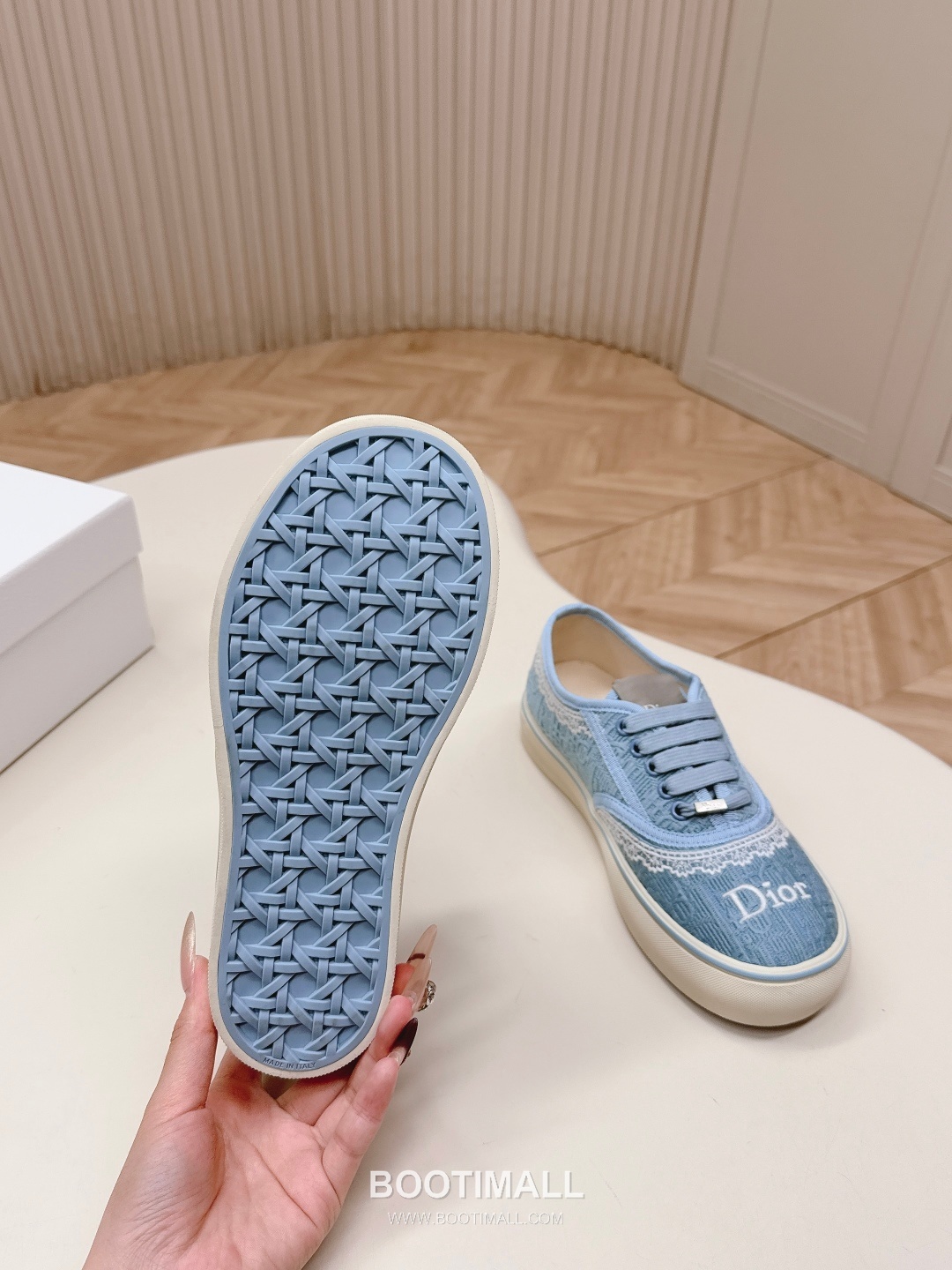 Dior Saltwind Oblique Canvas Lace Sneakers 디올 솔트윈드 오블리크 캔버스 레이스 스니커즈 8
