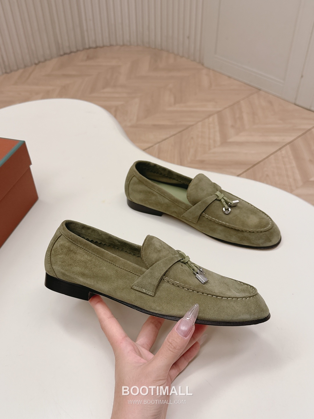 Loro Piana Suede Leather Loafers 로로피아나 스웨이드 레더 로퍼 8